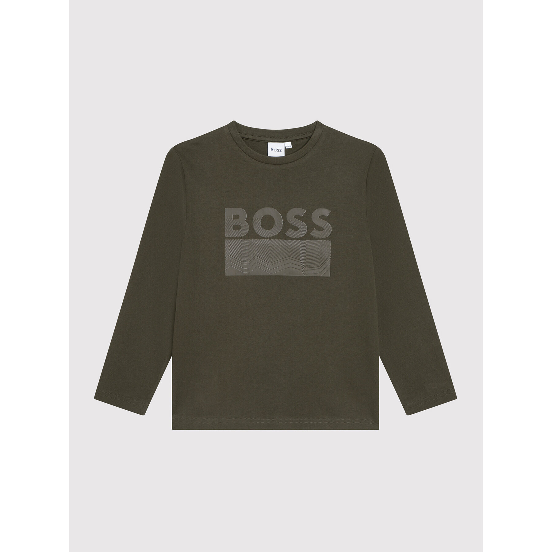 Boss Blúz J25M16 M Zöld Regular Fit - Pepit.hu