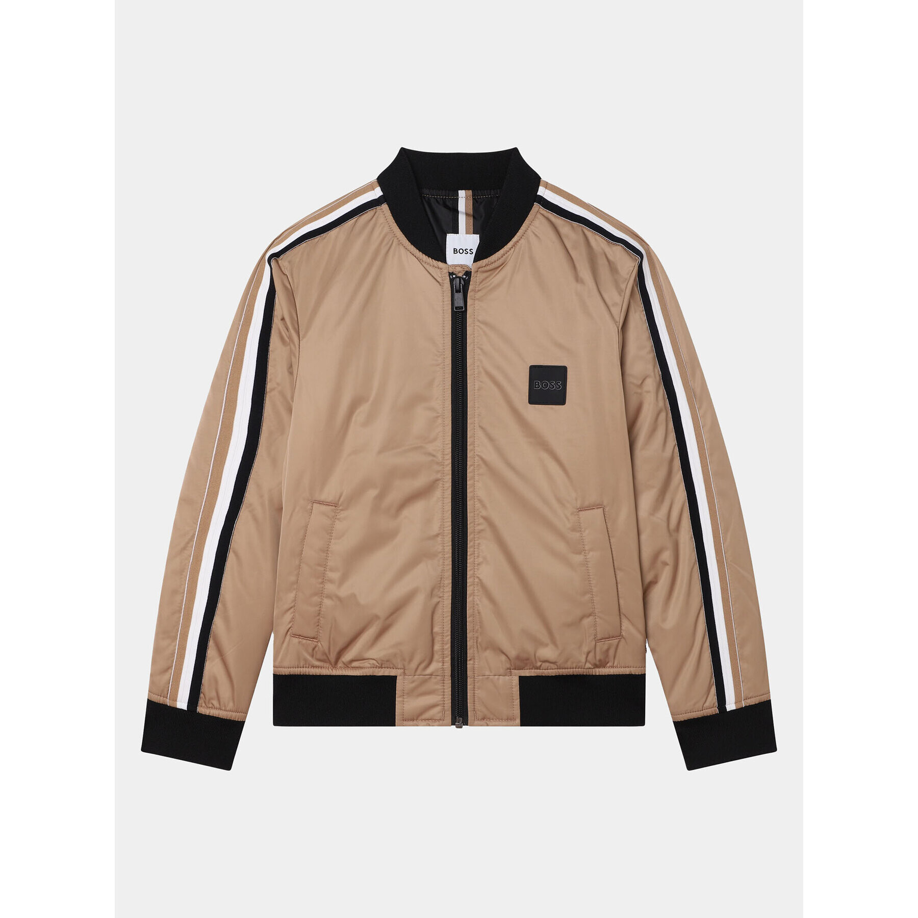 Boss Bomber dzseki J26508 S Bézs Regular Fit - Pepit.hu