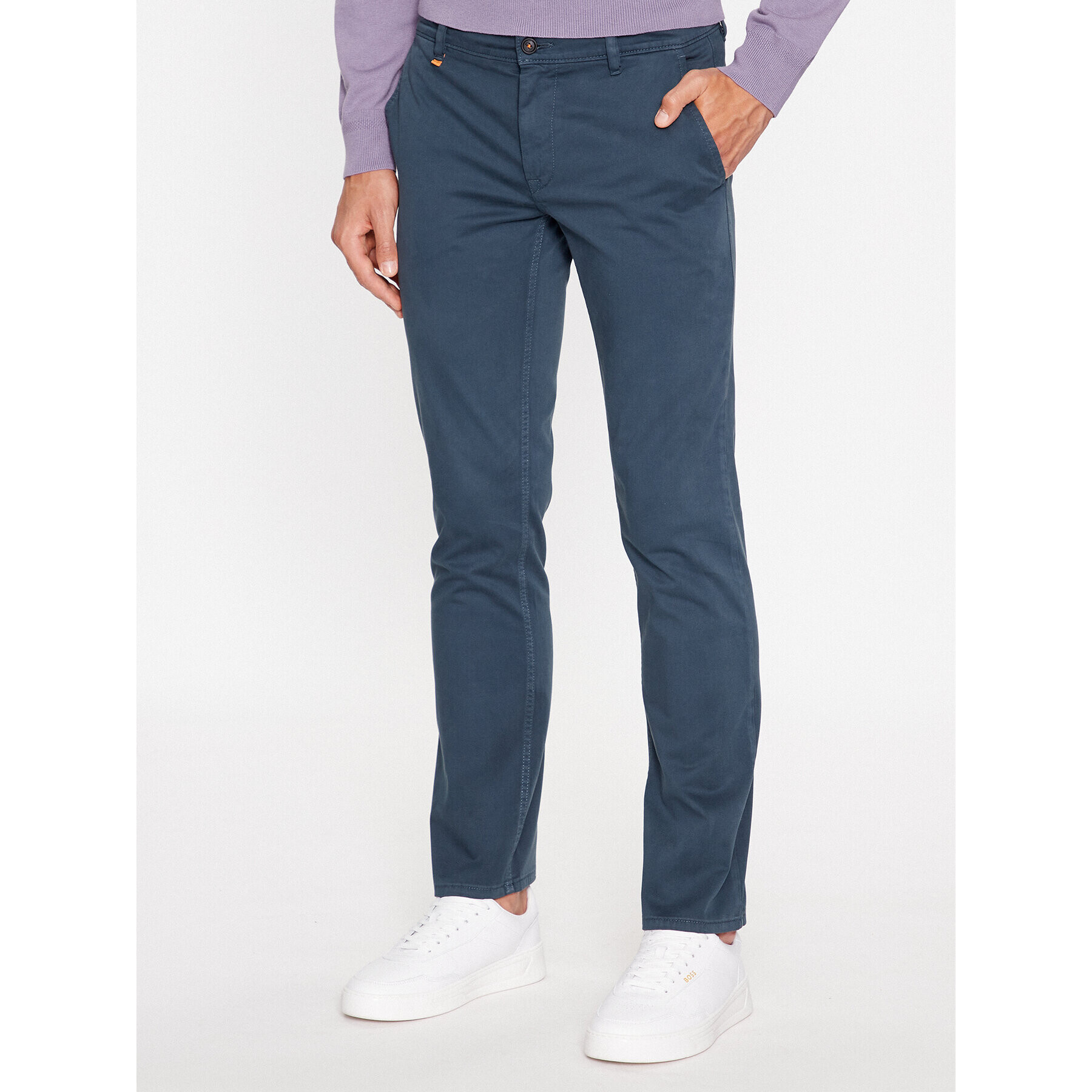 Boss Chinos 50470813 Zöld Slim Fit - Pepit.hu