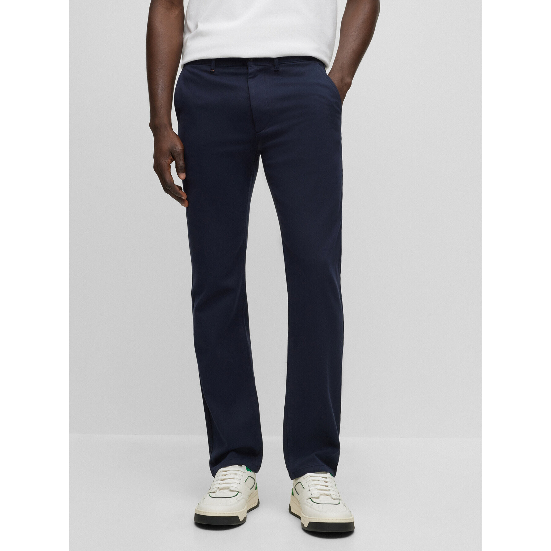 Boss Chinos 50495292 Sötétkék Slim Fit - Pepit.hu