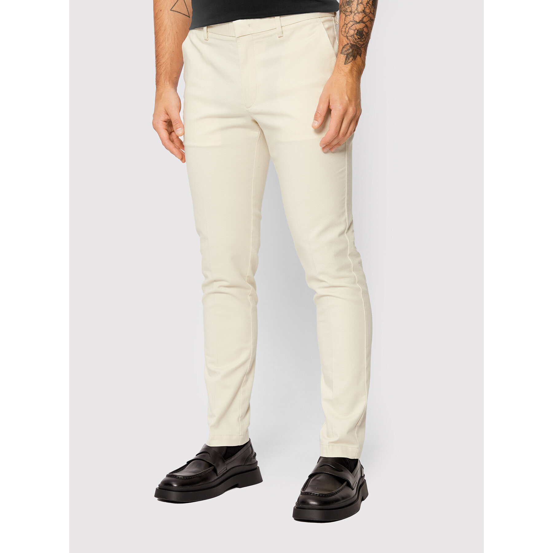 Boss Chinos Kaito 1 50472711 Bézs Slim Fit - Pepit.hu