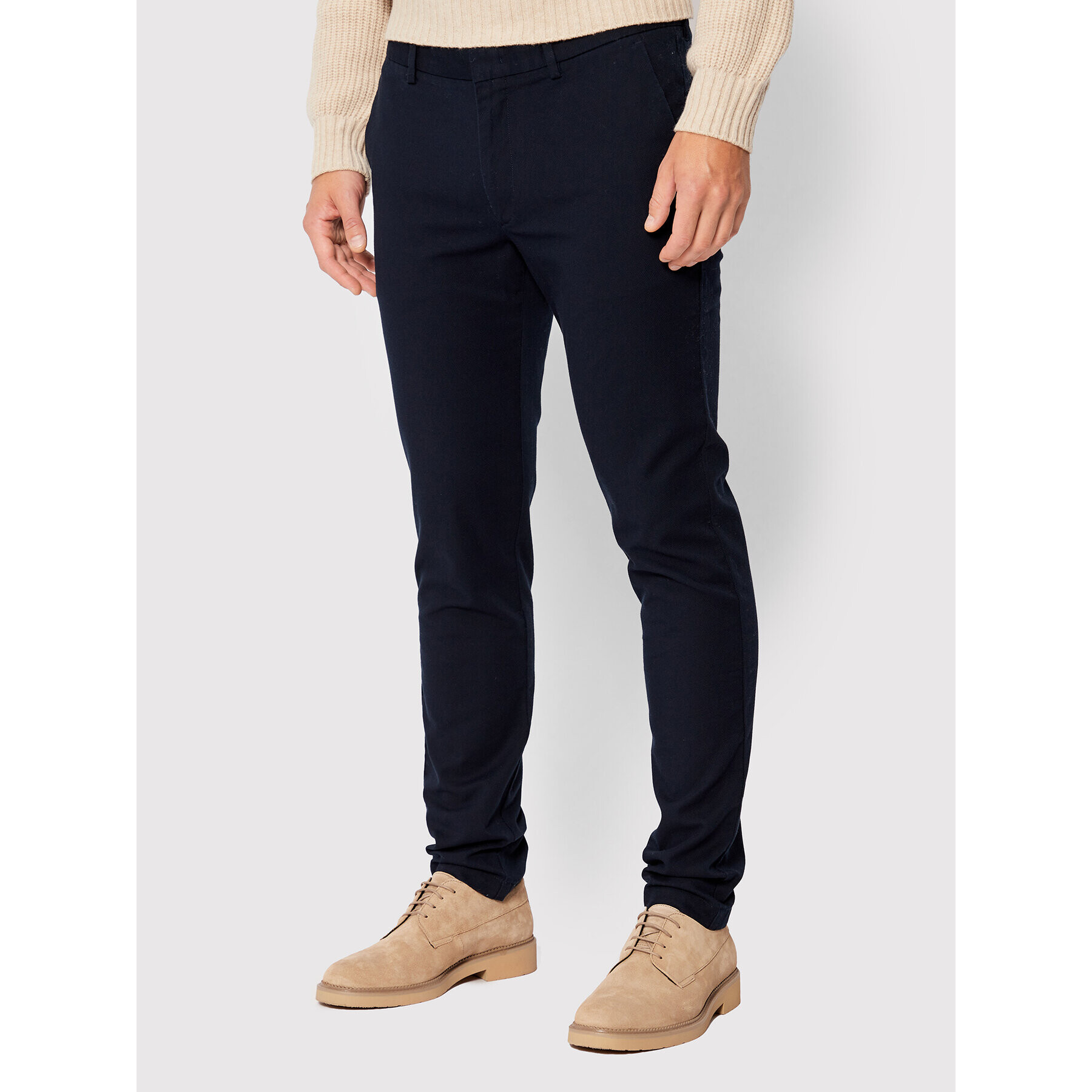 Boss Chinos Kaito 1 50472711 Sötétkék Slim Fit - Pepit.hu