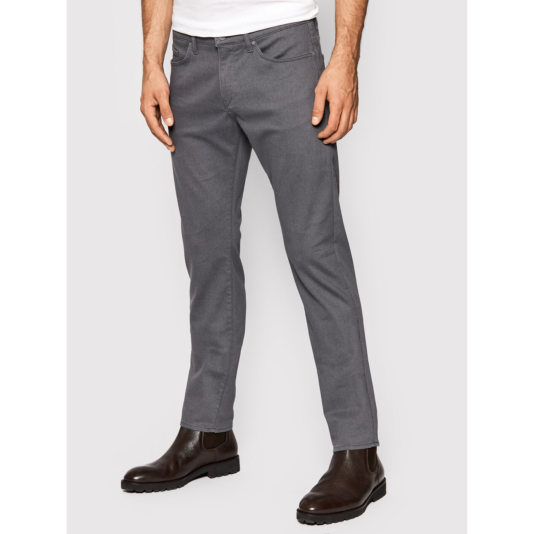 Boss Chinos Kaito1 50410310 Szürke Slim Fit - Pepit.hu