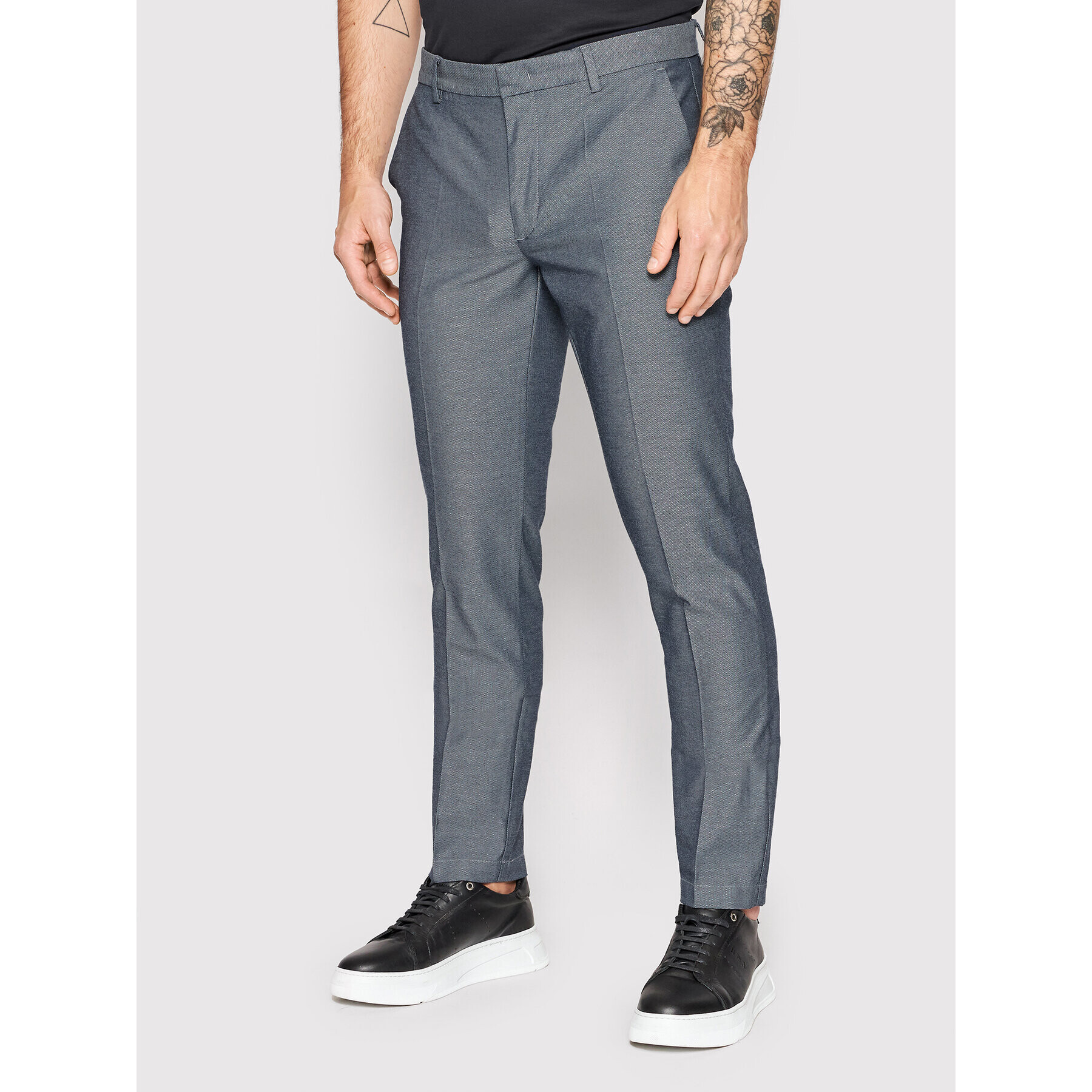 Boss Chinos Kaito1 50466474 Szürke Slim Fit - Pepit.hu