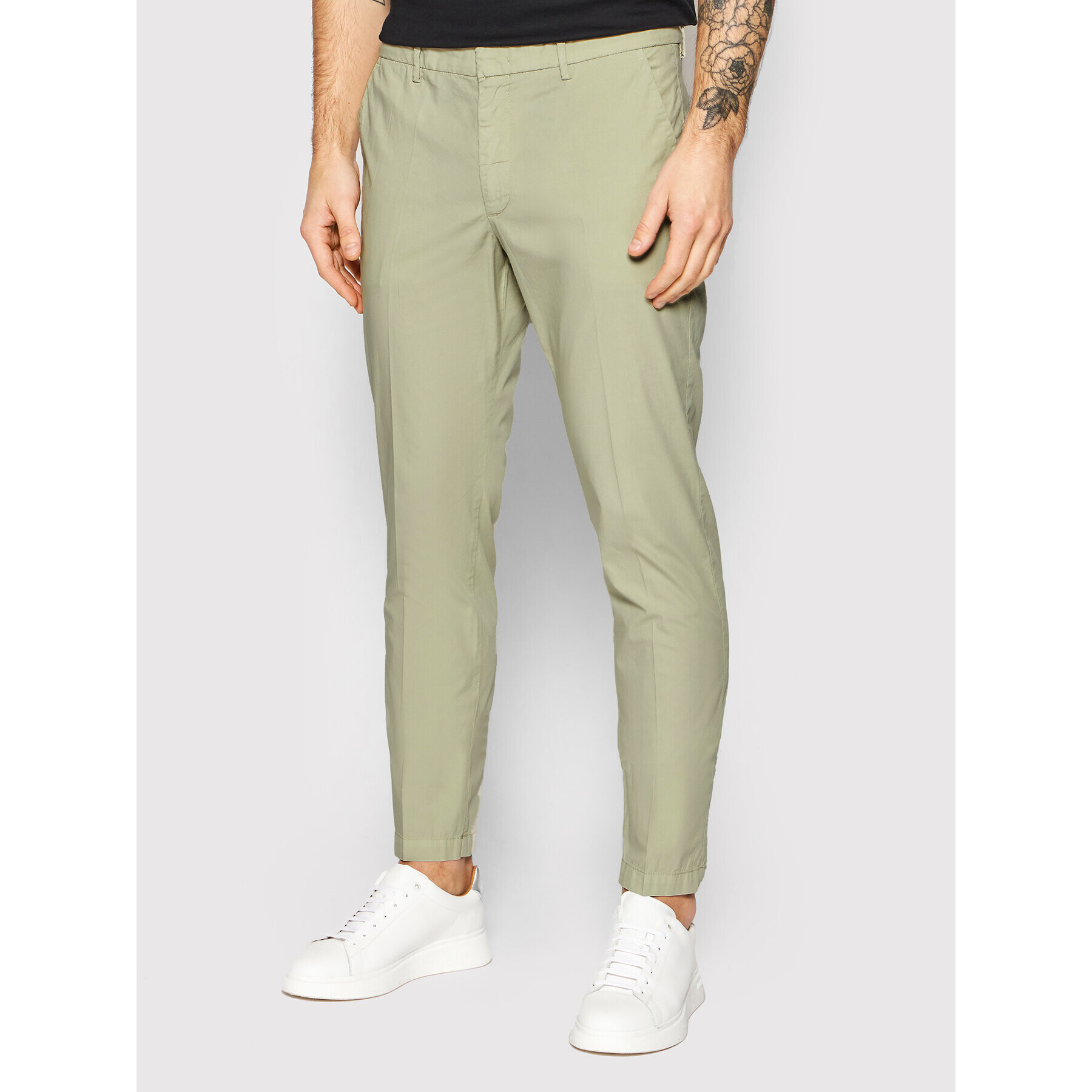 Boss Chinos Kaito1 50466506 Bézs Slim Fit - Pepit.hu