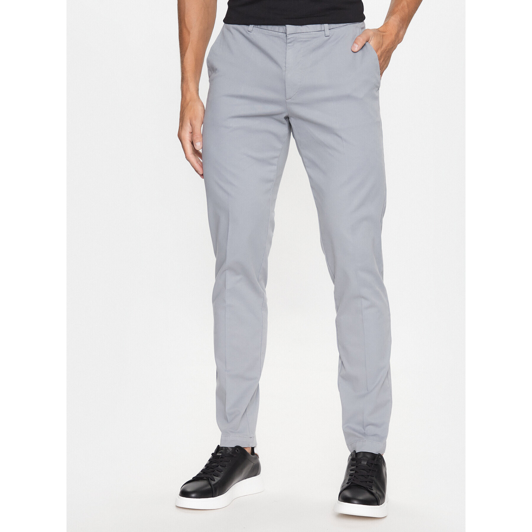 Boss Chinos Kaito1 50487966 Szürke Slim Fit - Pepit.hu