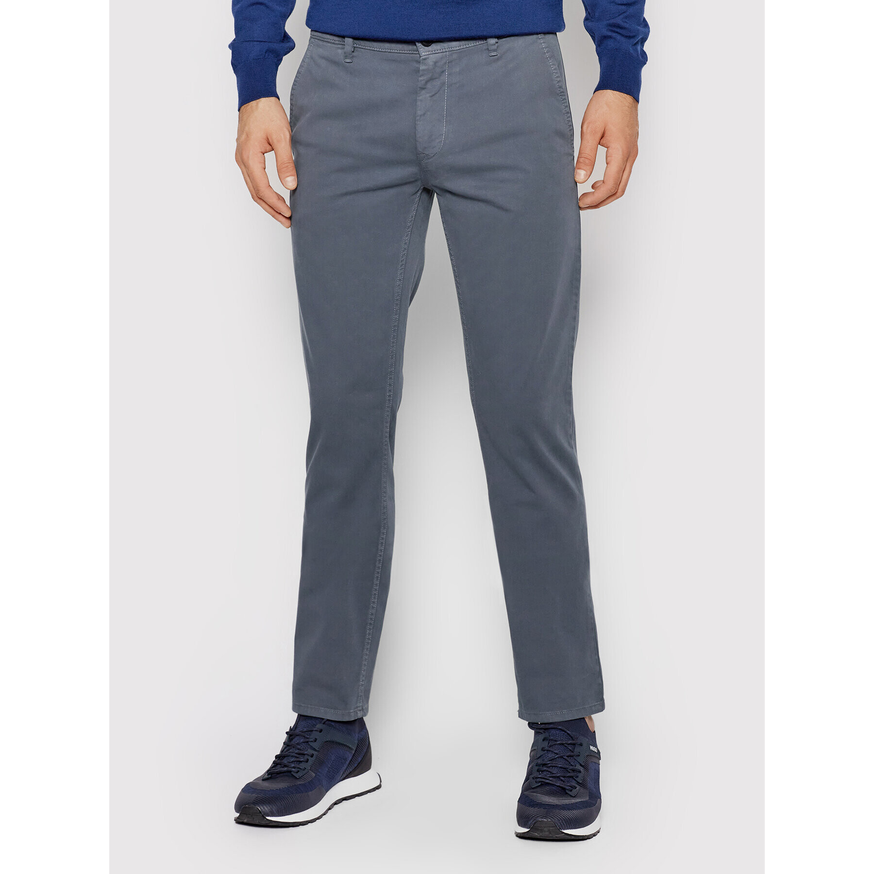 Boss Chinos Schino 50379152 Sötétkék Slim Fit - Pepit.hu