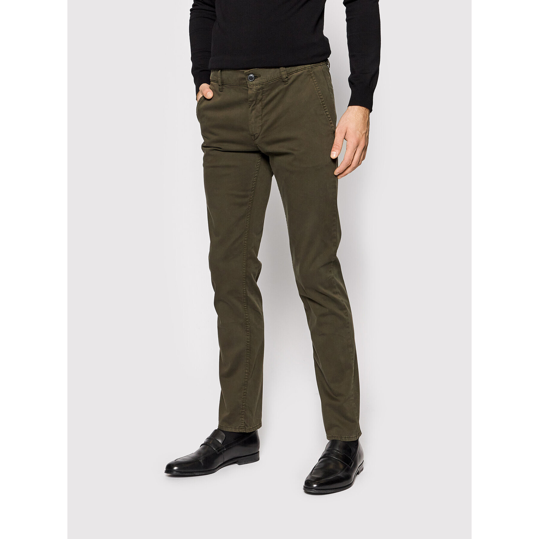 Boss Chinos Schino 50379152 Zöld Slim Fit - Pepit.hu