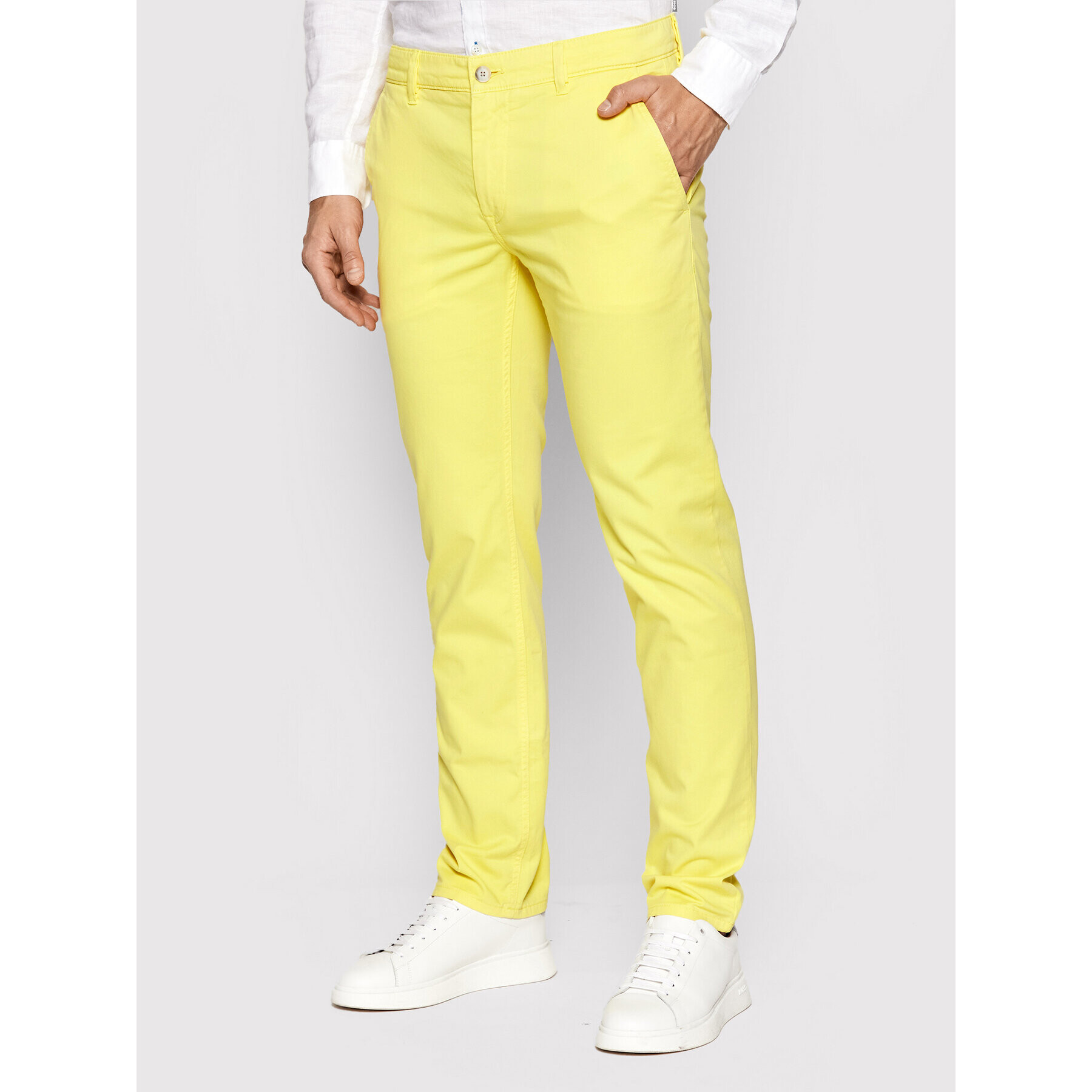 Boss Chinos Schino D 50470813 Sárga Slim Fit - Pepit.hu