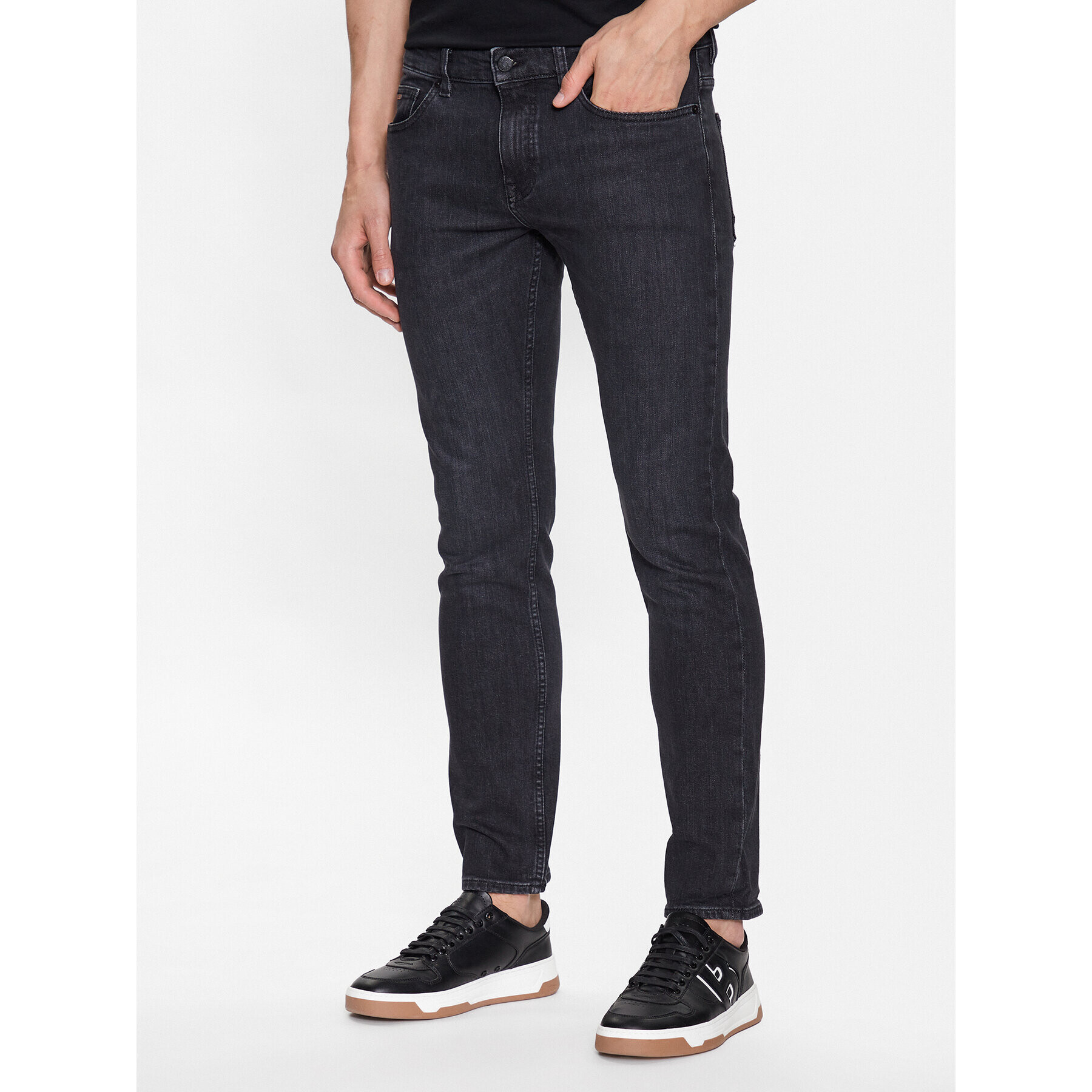 Boss Farmer 50488392 Szürke Slim Fit - Pepit.hu