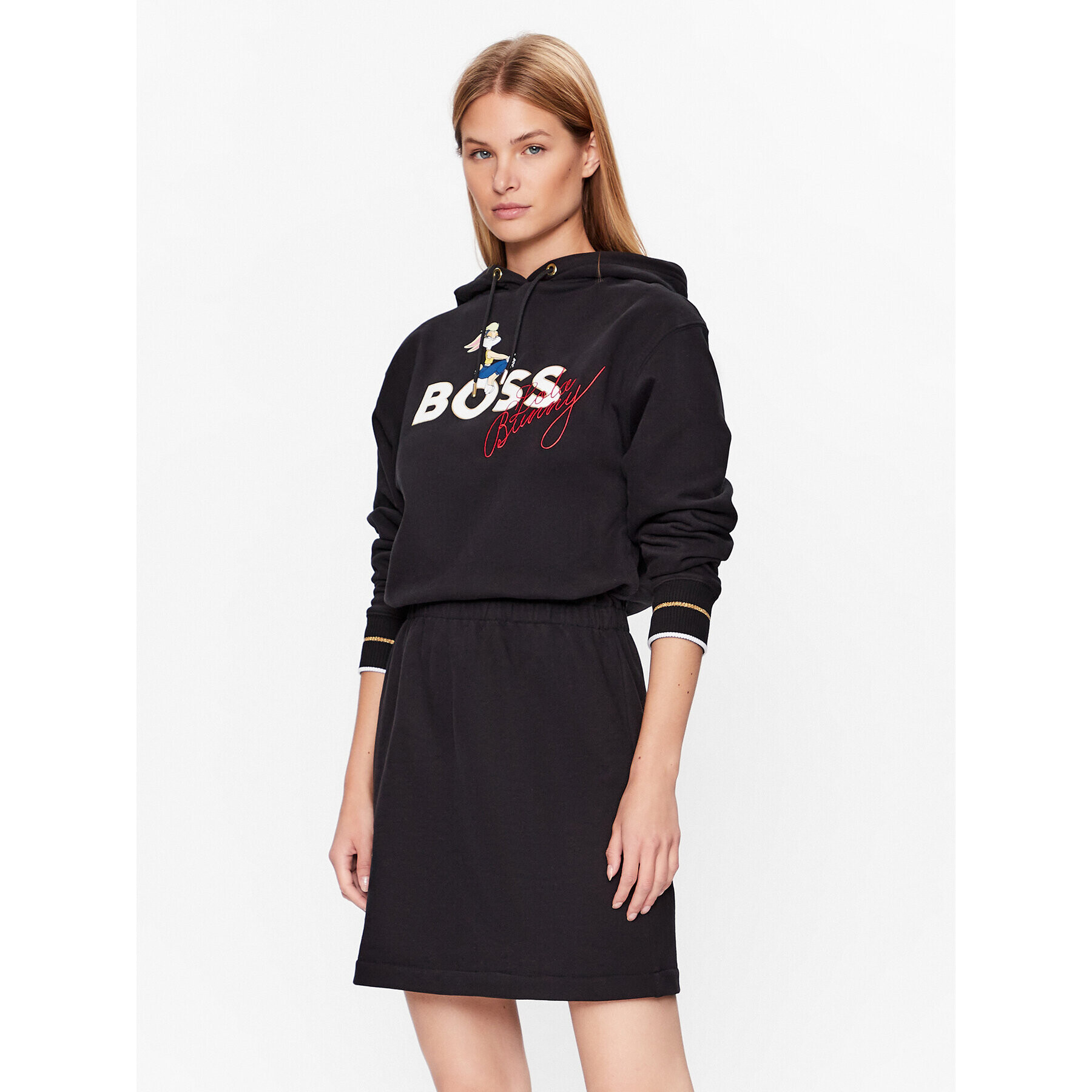 Boss Hétköznapi ruha 50484942 Fekete Regular Fit - Pepit.hu