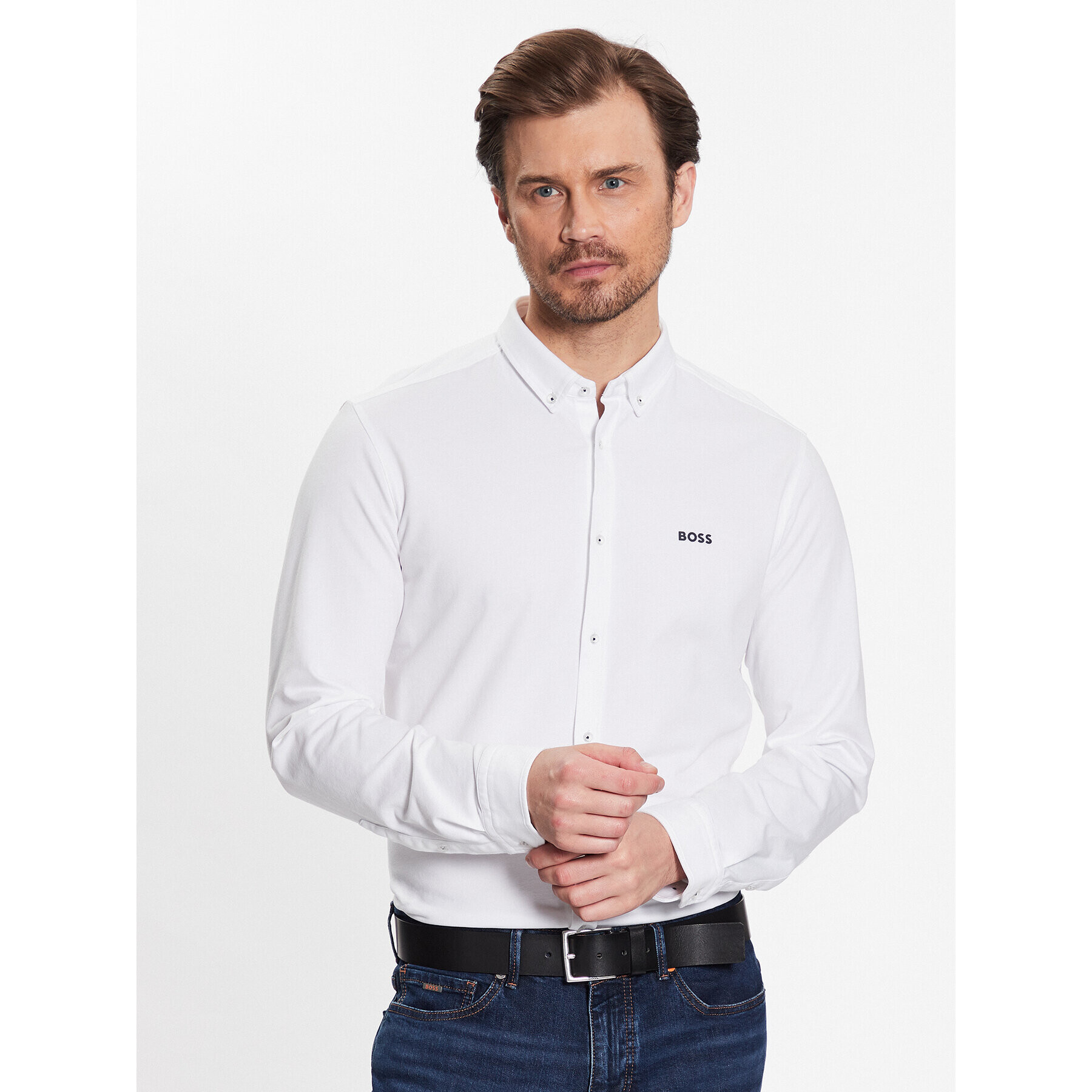 Boss Ing 50483752 Fehér Regular Fit - Pepit.hu