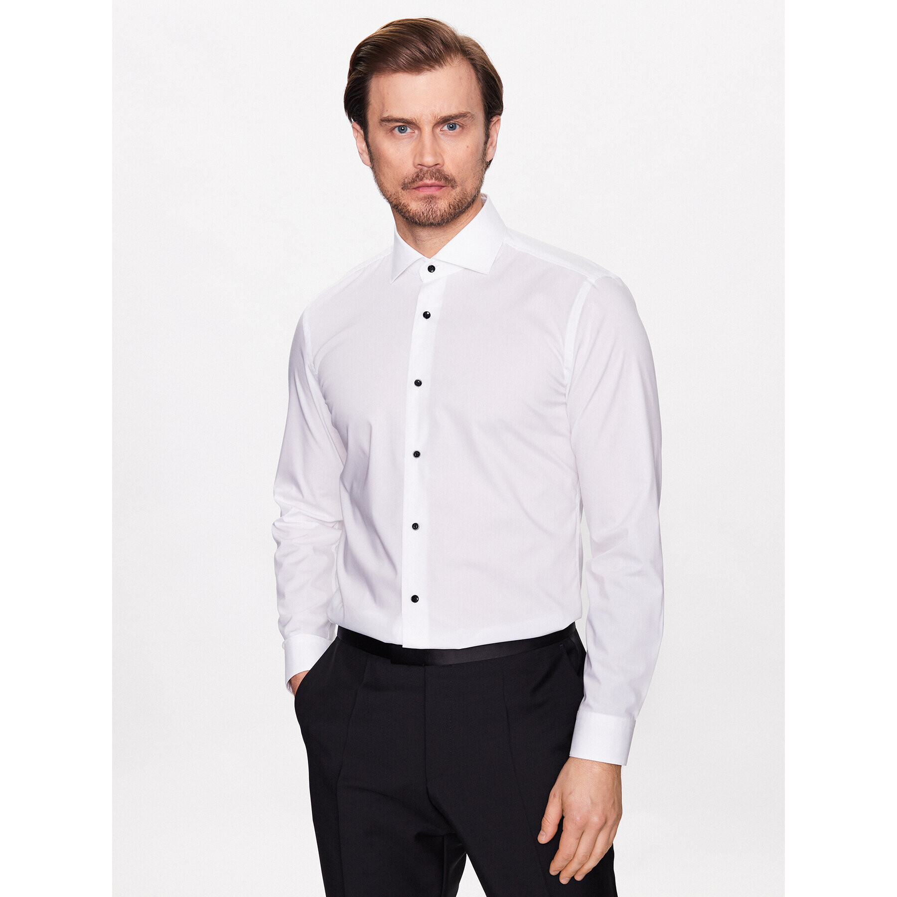 Boss Ing H-Hank-Party-231 50484498 Fehér Slim Fit - Pepit.hu