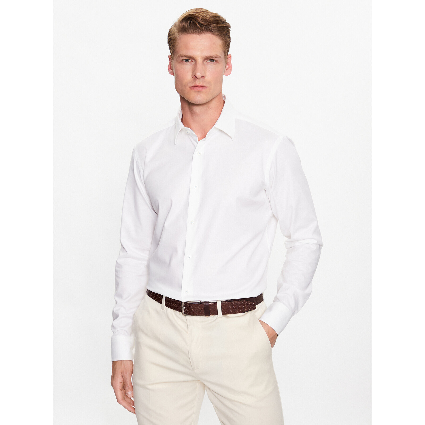 Boss Ing 50490021 Fehér Regular Fit - Pepit.hu