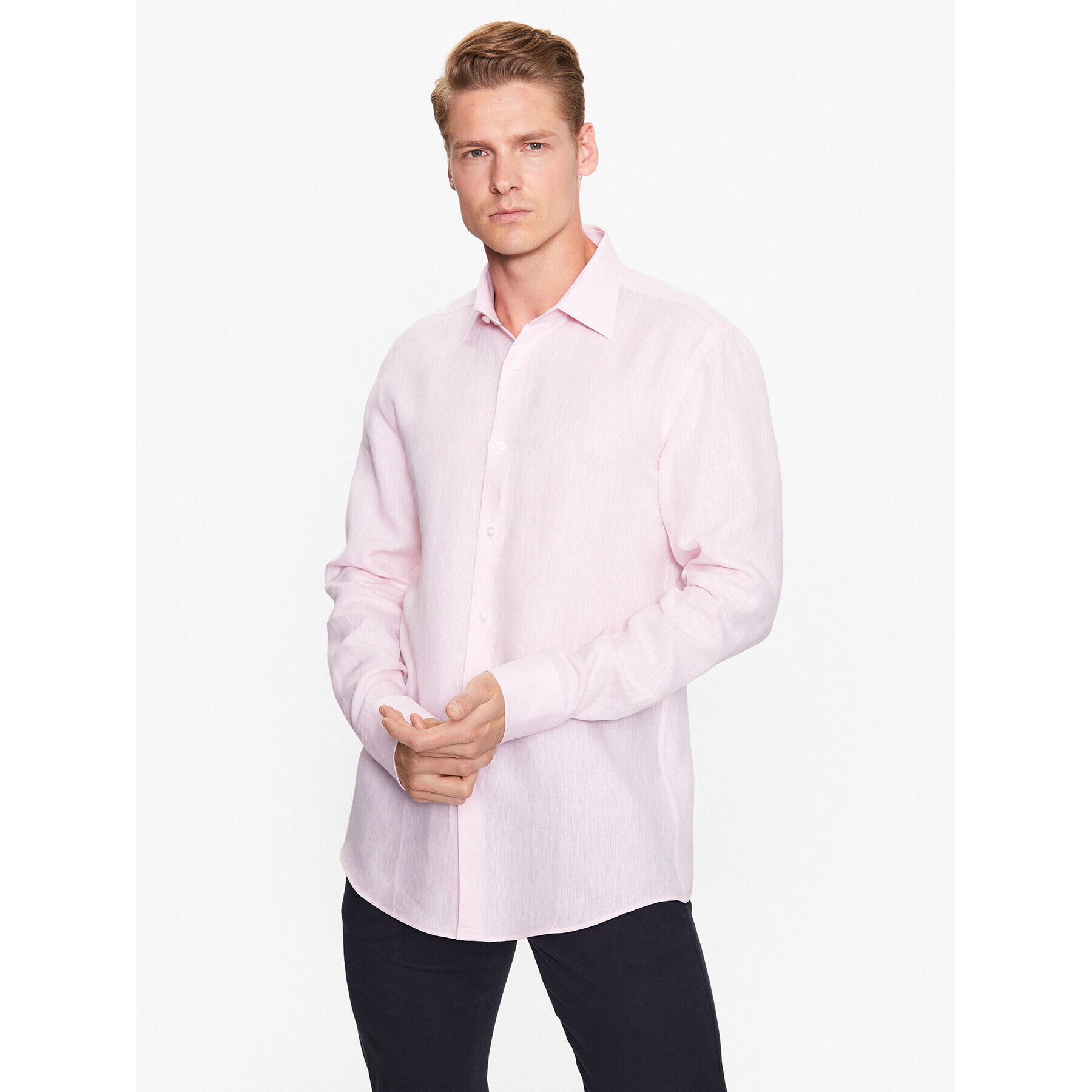 Boss Ing 50490234 Rózsaszín Slim Fit - Pepit.hu