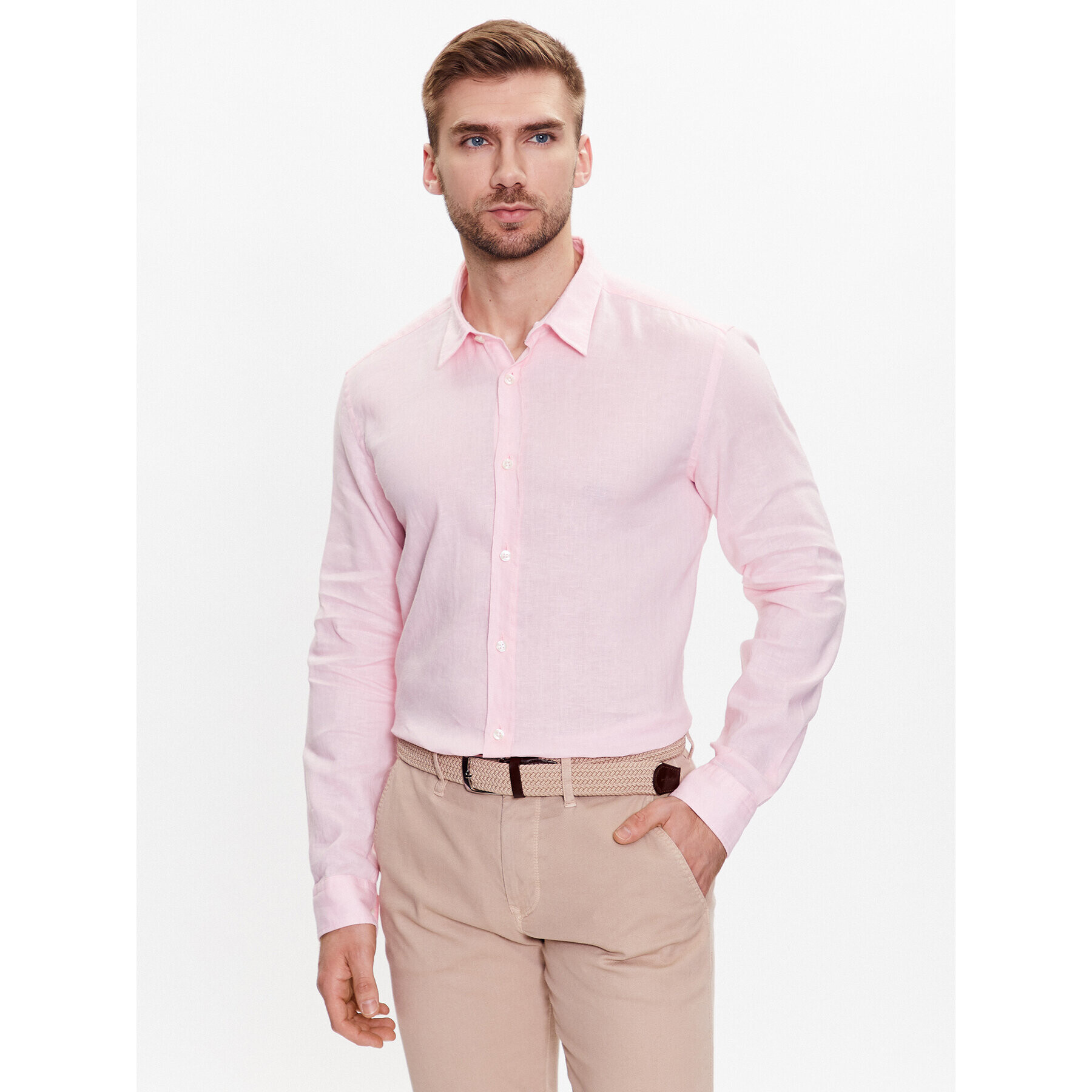 Boss Ing 50490352 Rózsaszín Slim Fit - Pepit.hu