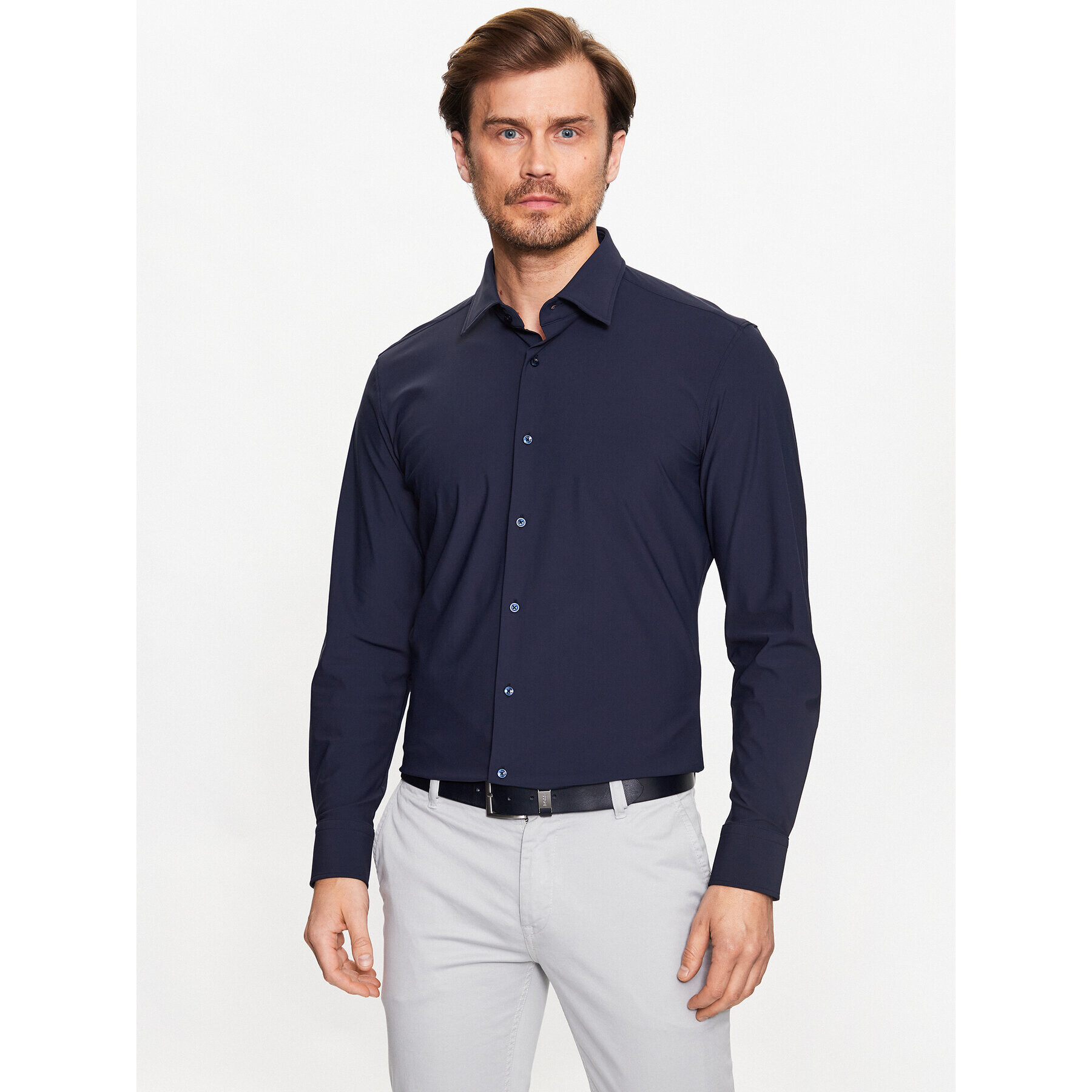 Boss Ing 50490361 Sötétkék Slim Fit - Pepit.hu