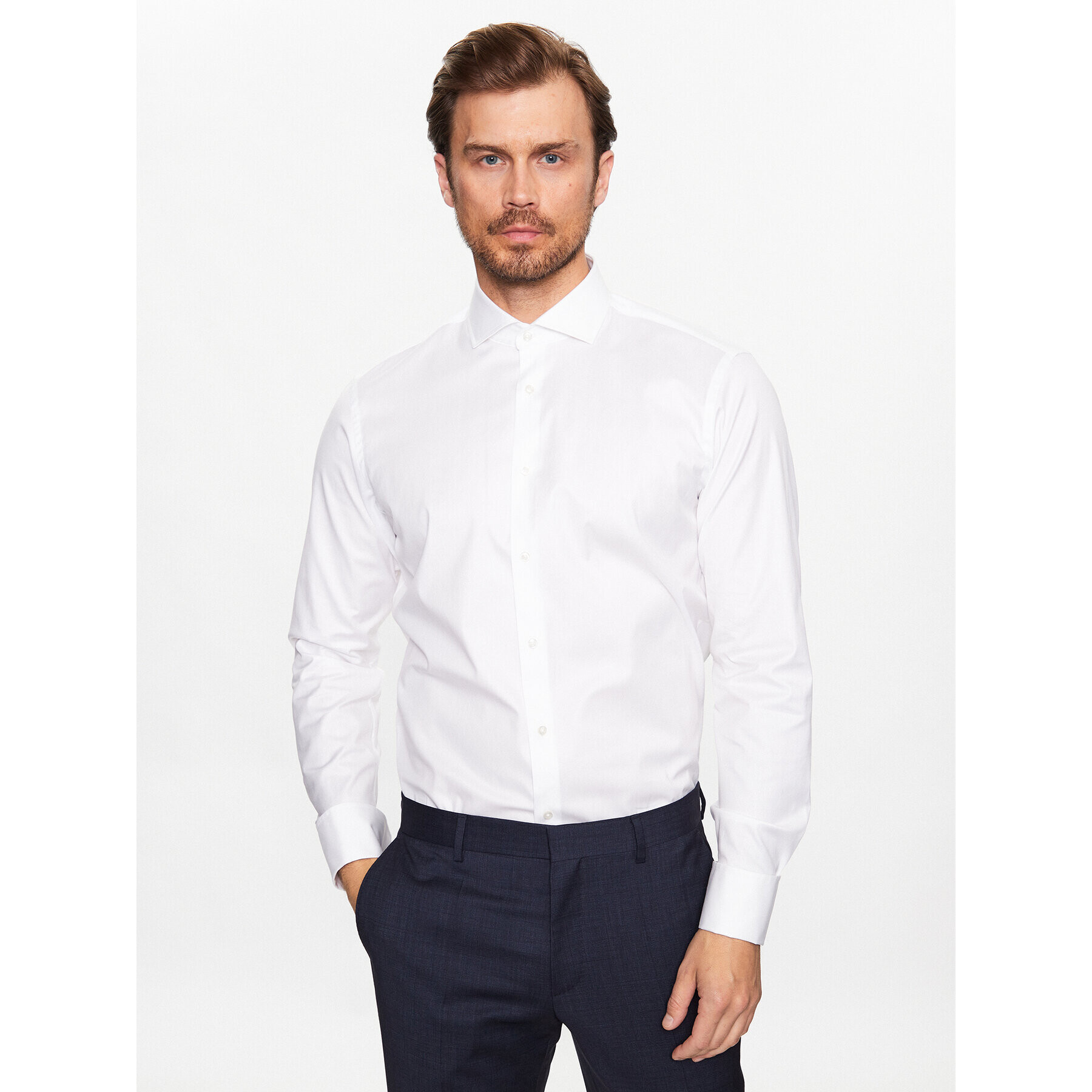 Boss Ing Joe 50491977 Fehér Regular Fit - Pepit.hu