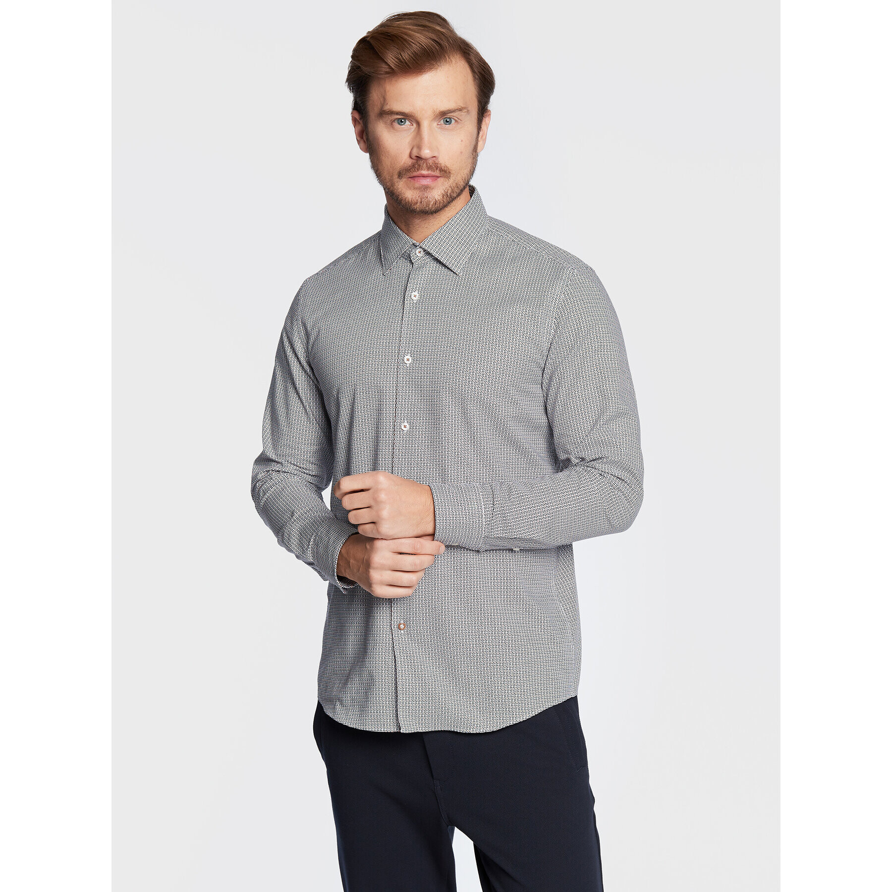 Boss Ing C-Hal 50478861 Szürke Casual Fit - Pepit.hu