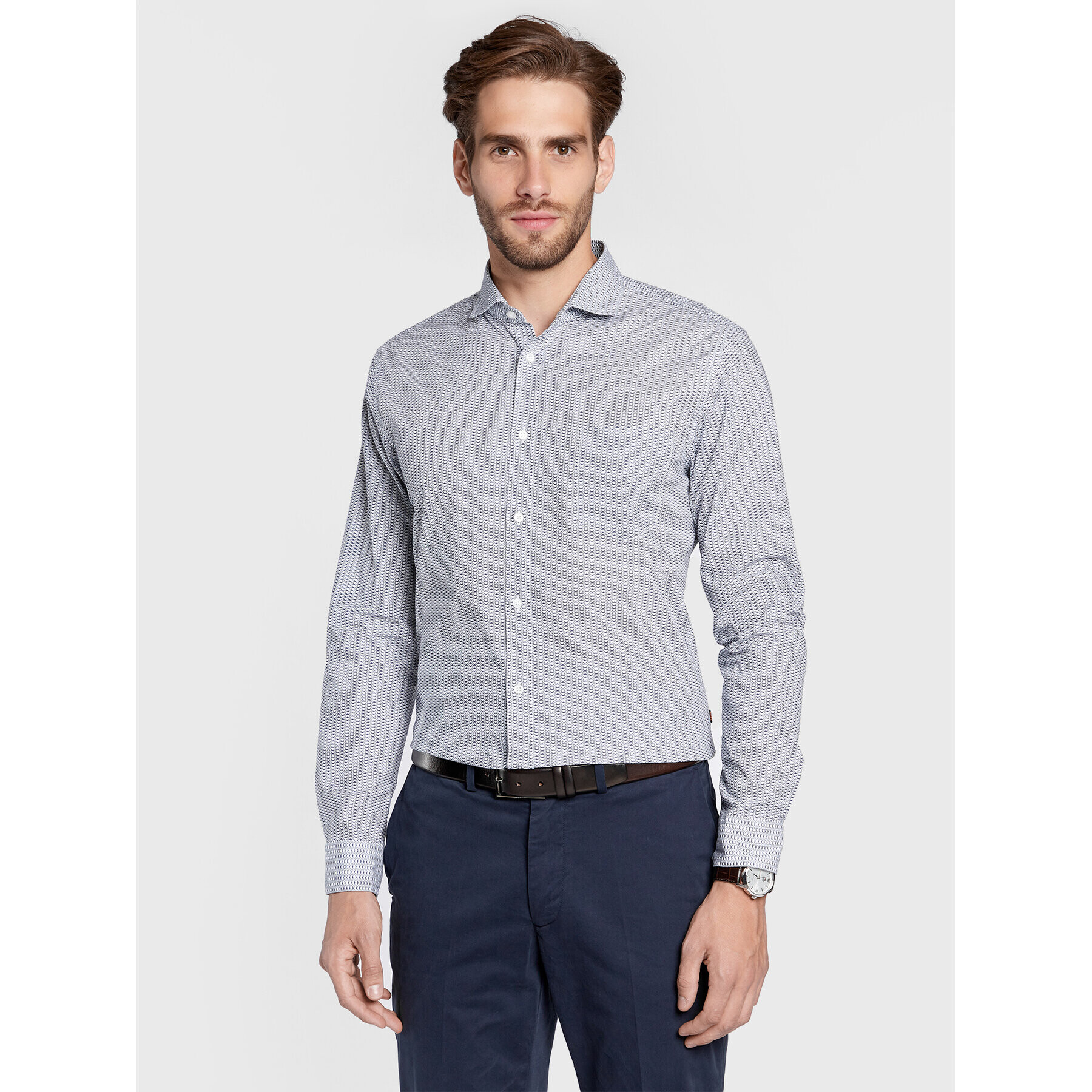 Boss Ing Mypop_5 50475932 Sötétkék Slim Fit - Pepit.hu