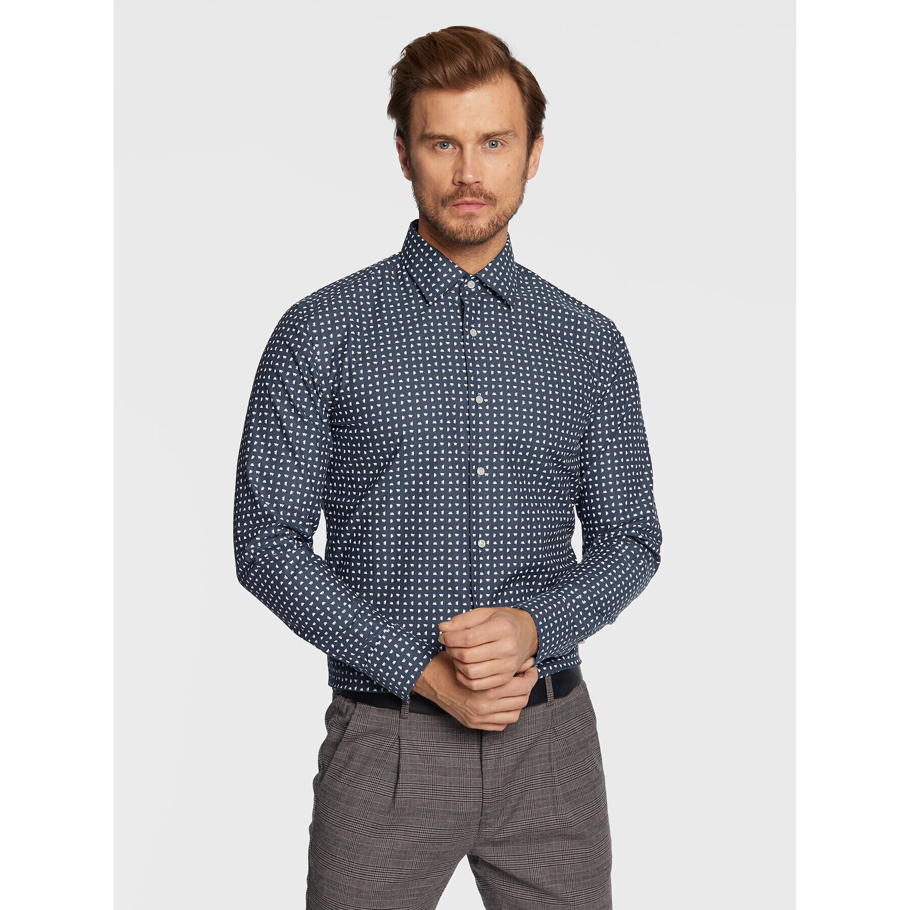 Boss Ing P-Hank 50478744 Sötétkék Slim Fit - Pepit.hu