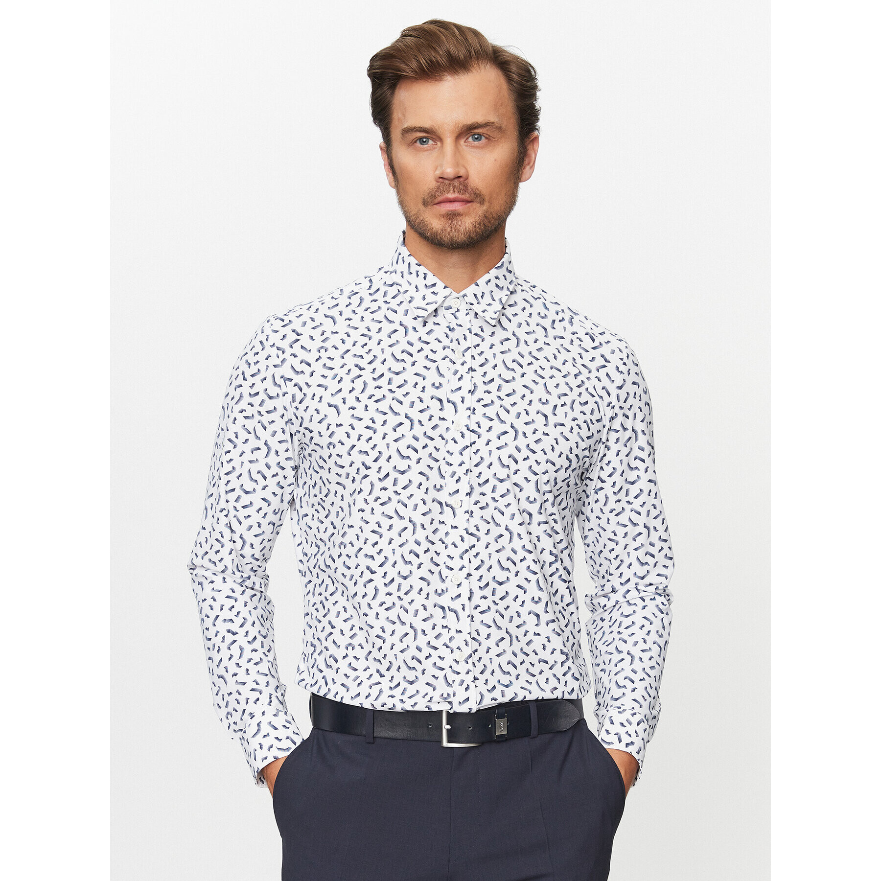 Boss Ing P-Liam-Kent-C 50503538 Fehér Regular Fit - Pepit.hu