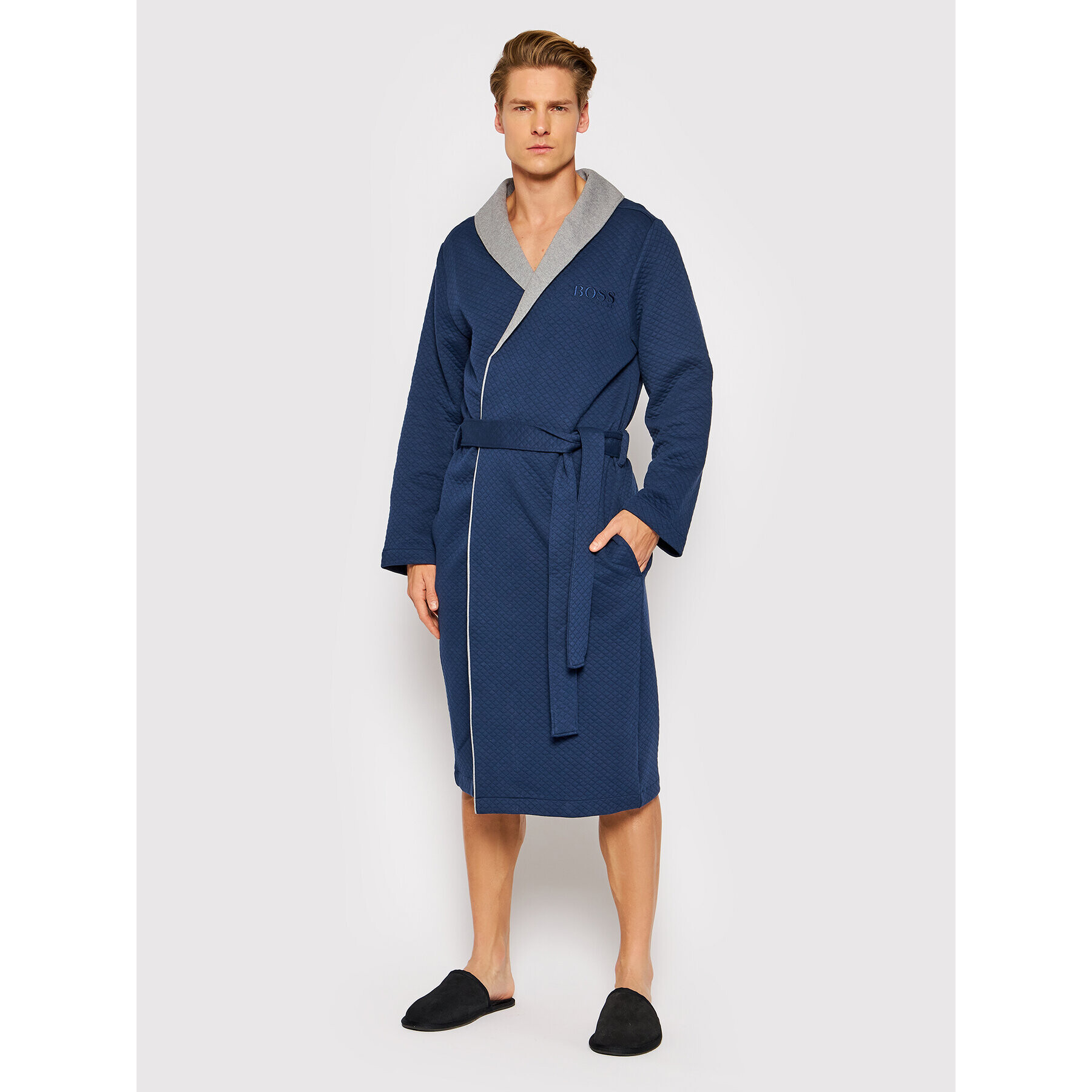 Boss Köntös Limited Robe 50460402 Sötétkék - Pepit.hu