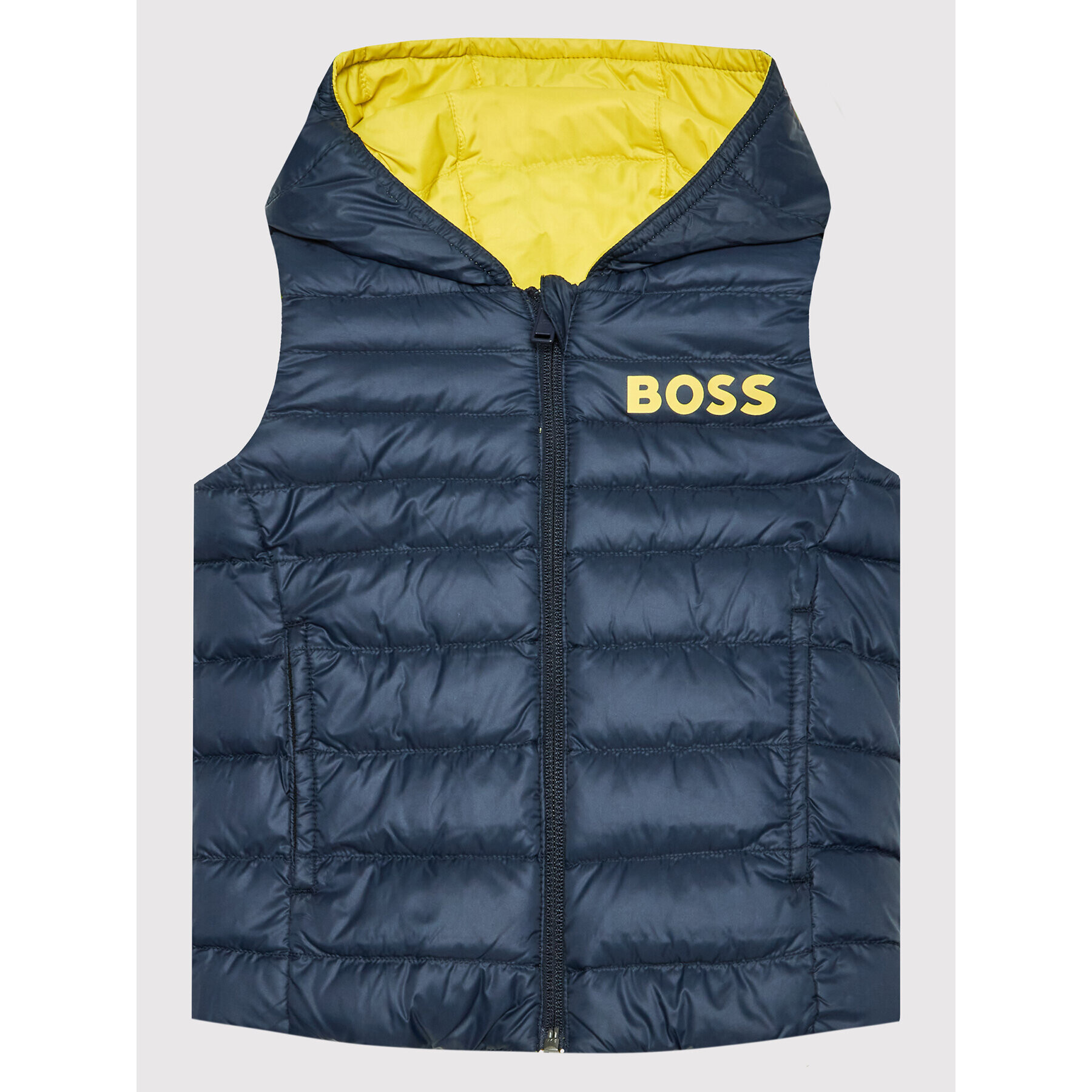 Boss Mellény J06253 M Sötétkék Regular Fit - Pepit.hu