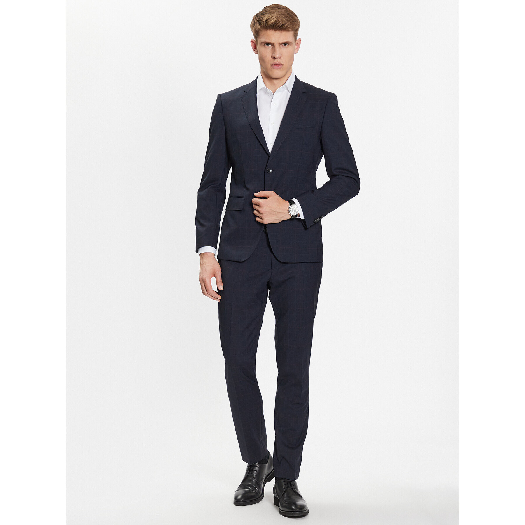 Boss Öltöny 50491147 Kék Slim Fit - Pepit.hu