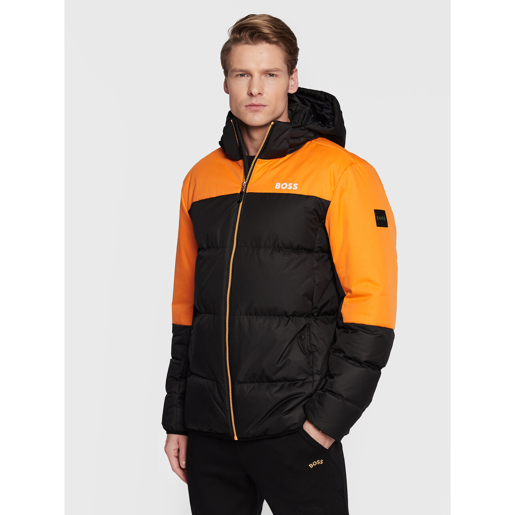 Boss Pehelykabát J_Hamar 50476274 Fekete Regular Fit - Pepit.hu