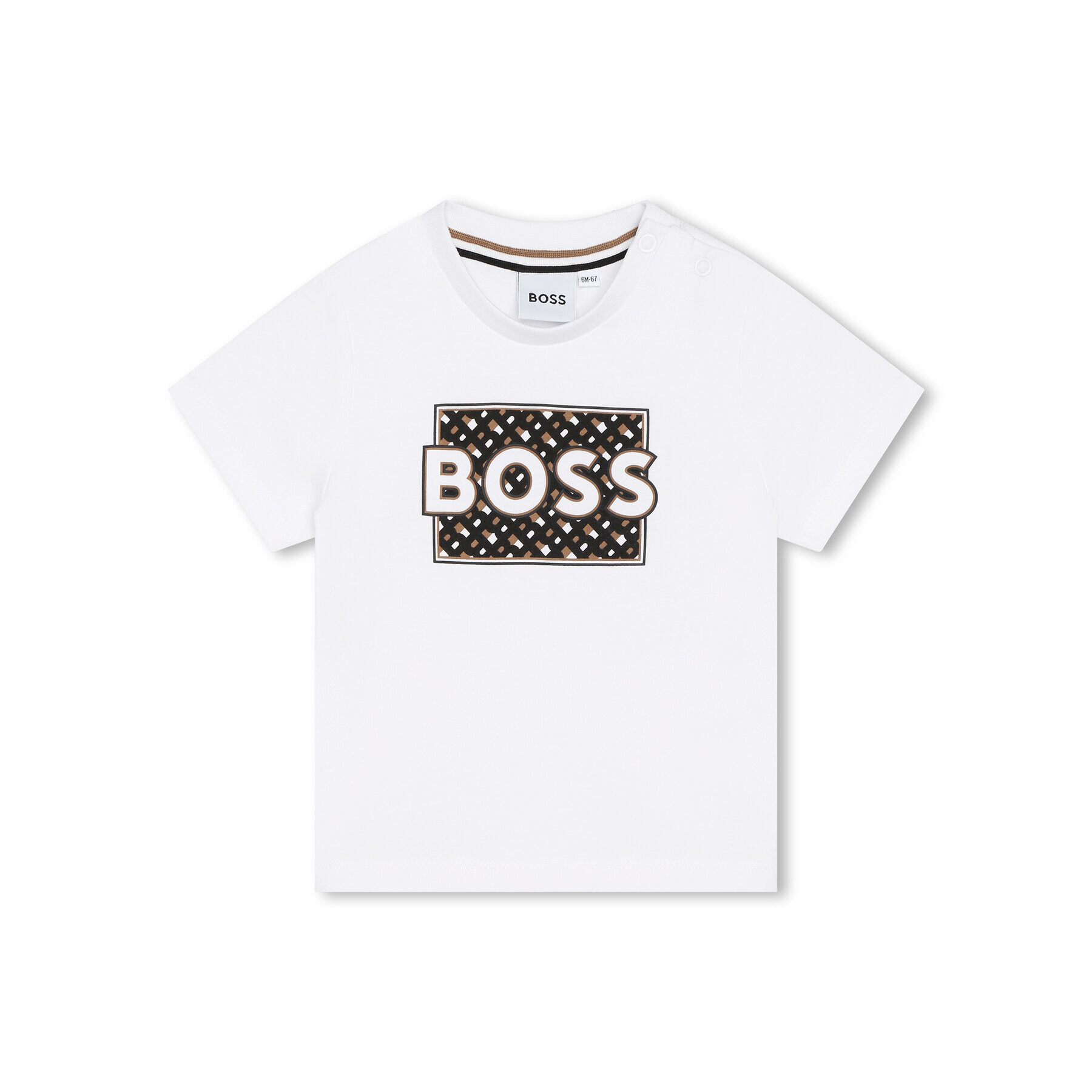 Boss Póló J05A14 M Fehér Regular Fit - Pepit.hu