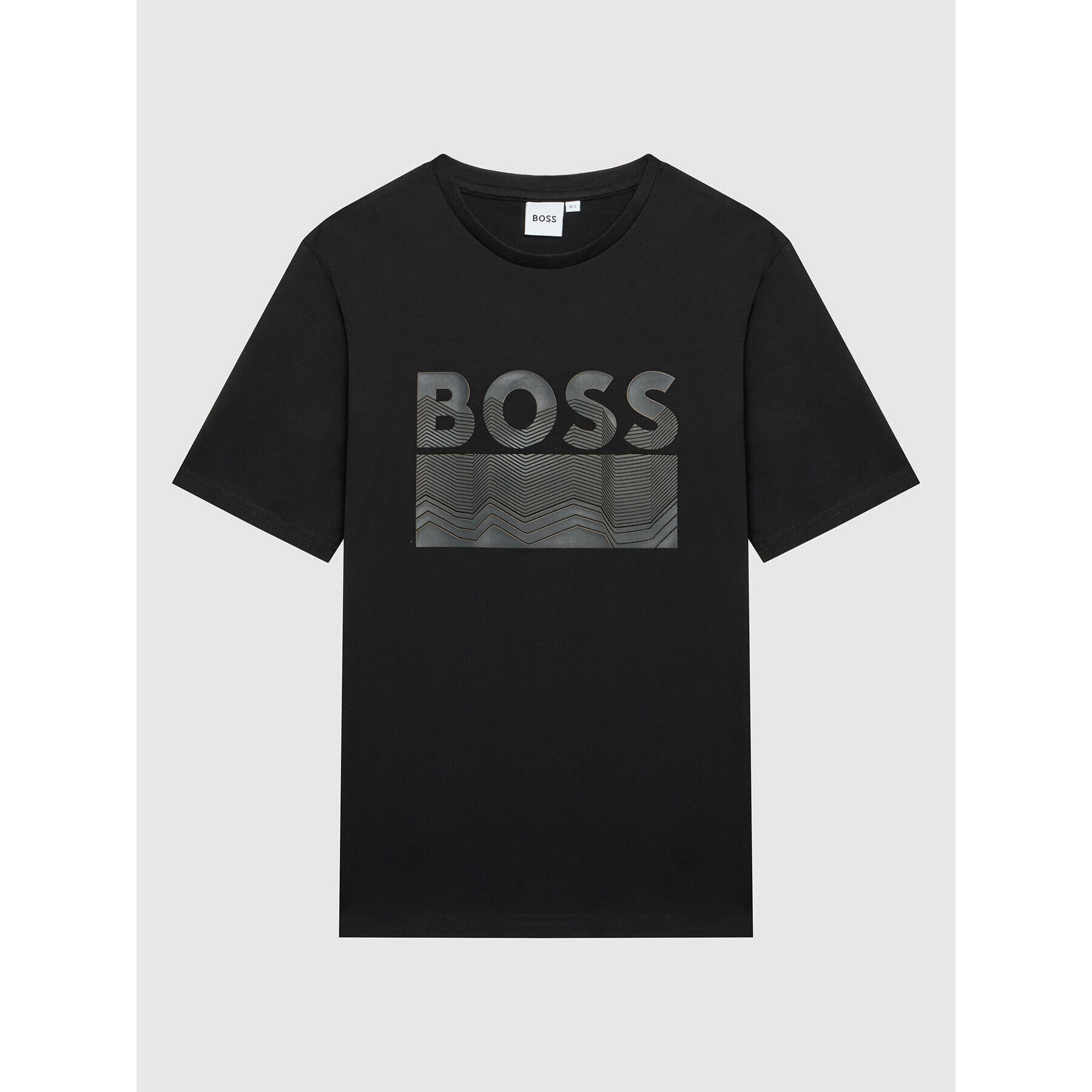 Boss Póló J25M02 M Fekete Regular Fit - Pepit.hu