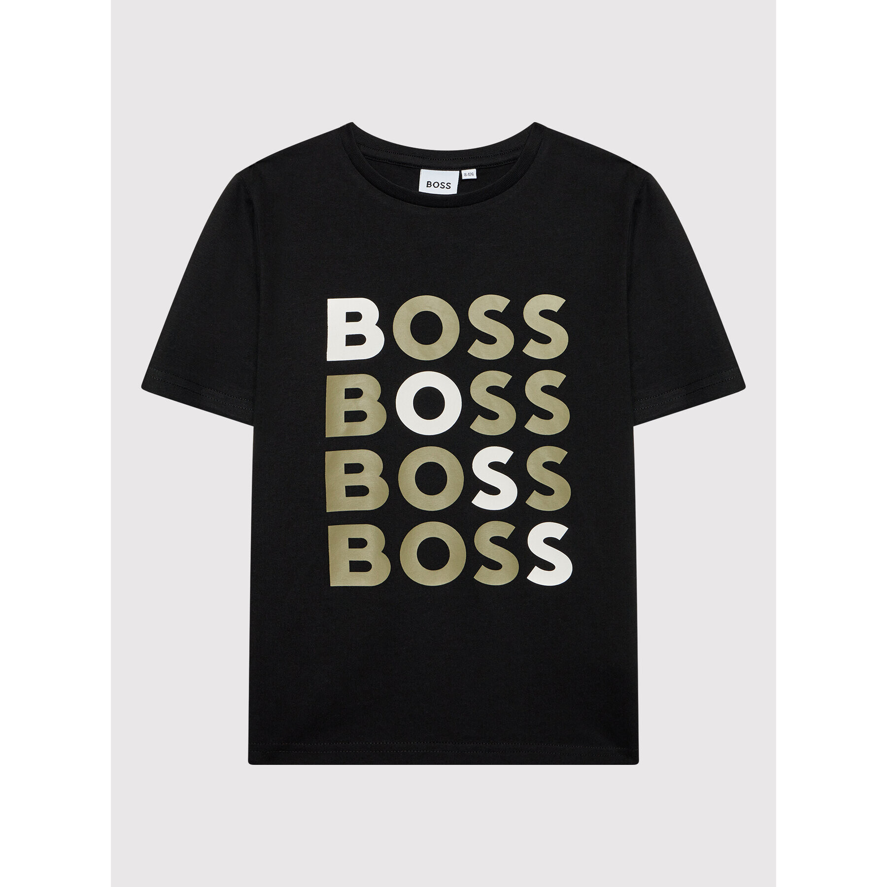 Boss Póló J25N37 D Fekete Regular Fit - Pepit.hu