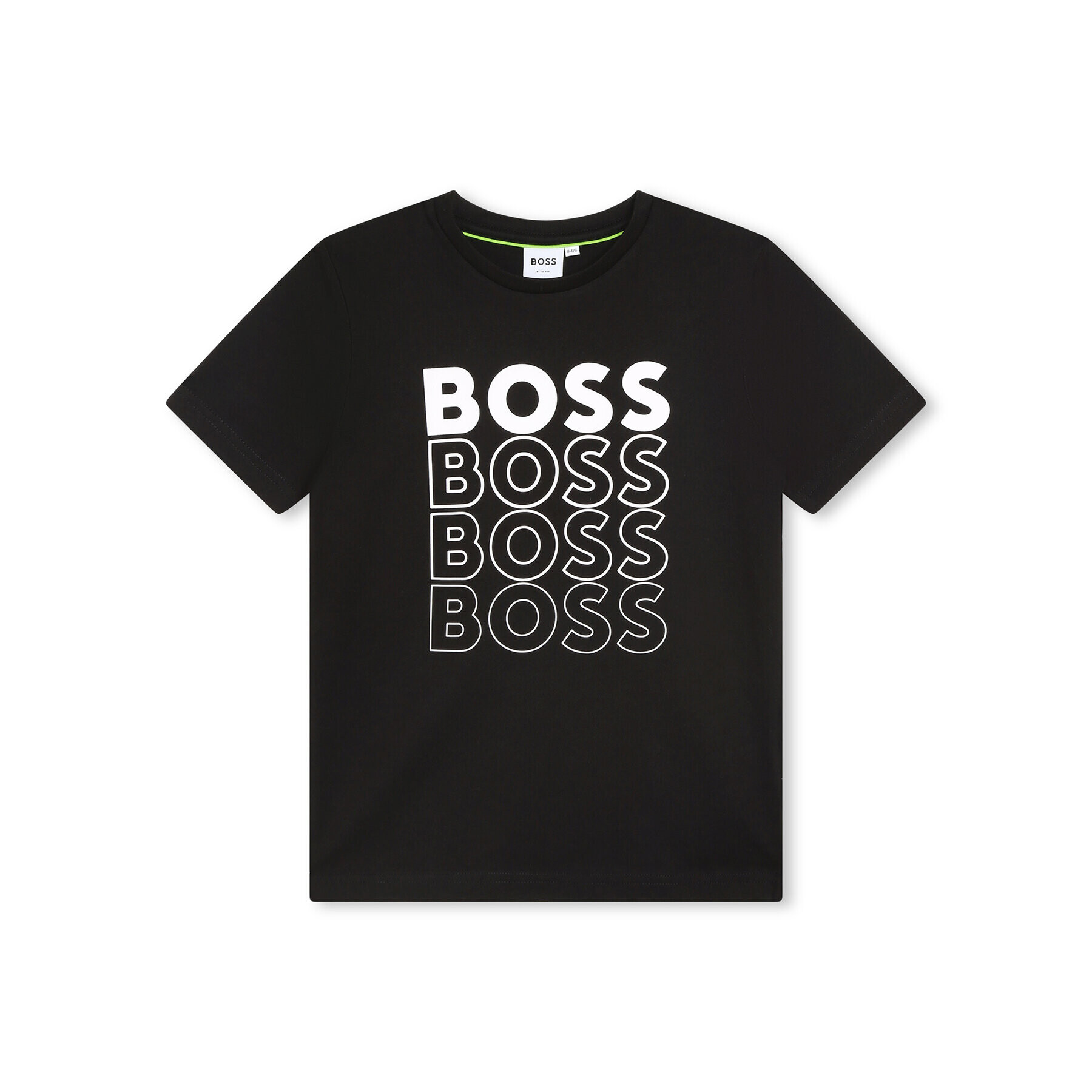 Boss Póló J25O05 S Fekete Regular Fit - Pepit.hu