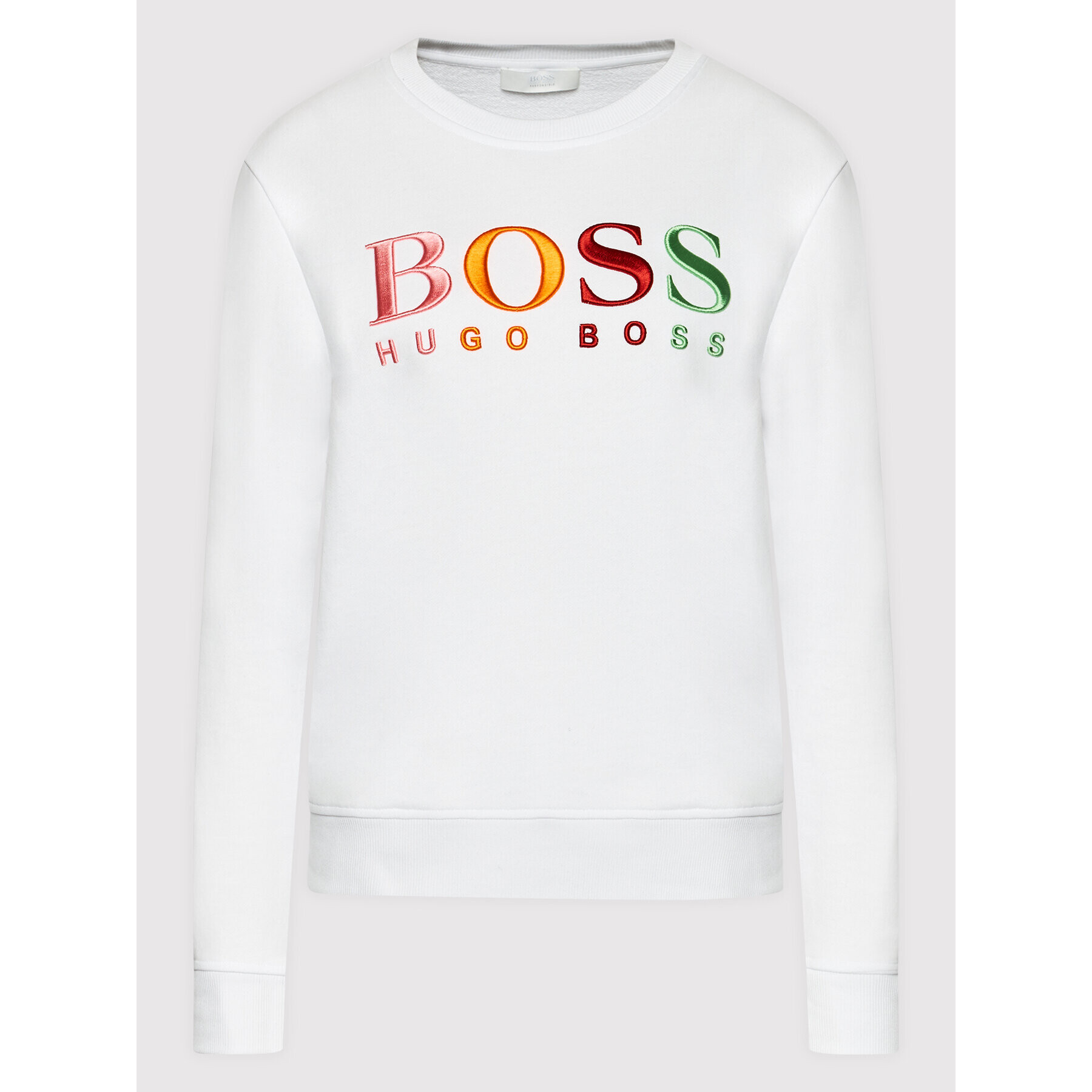 Boss Pulóver C_Ela1_Ecom 50456128 Fehér Regular Fit - Pepit.hu