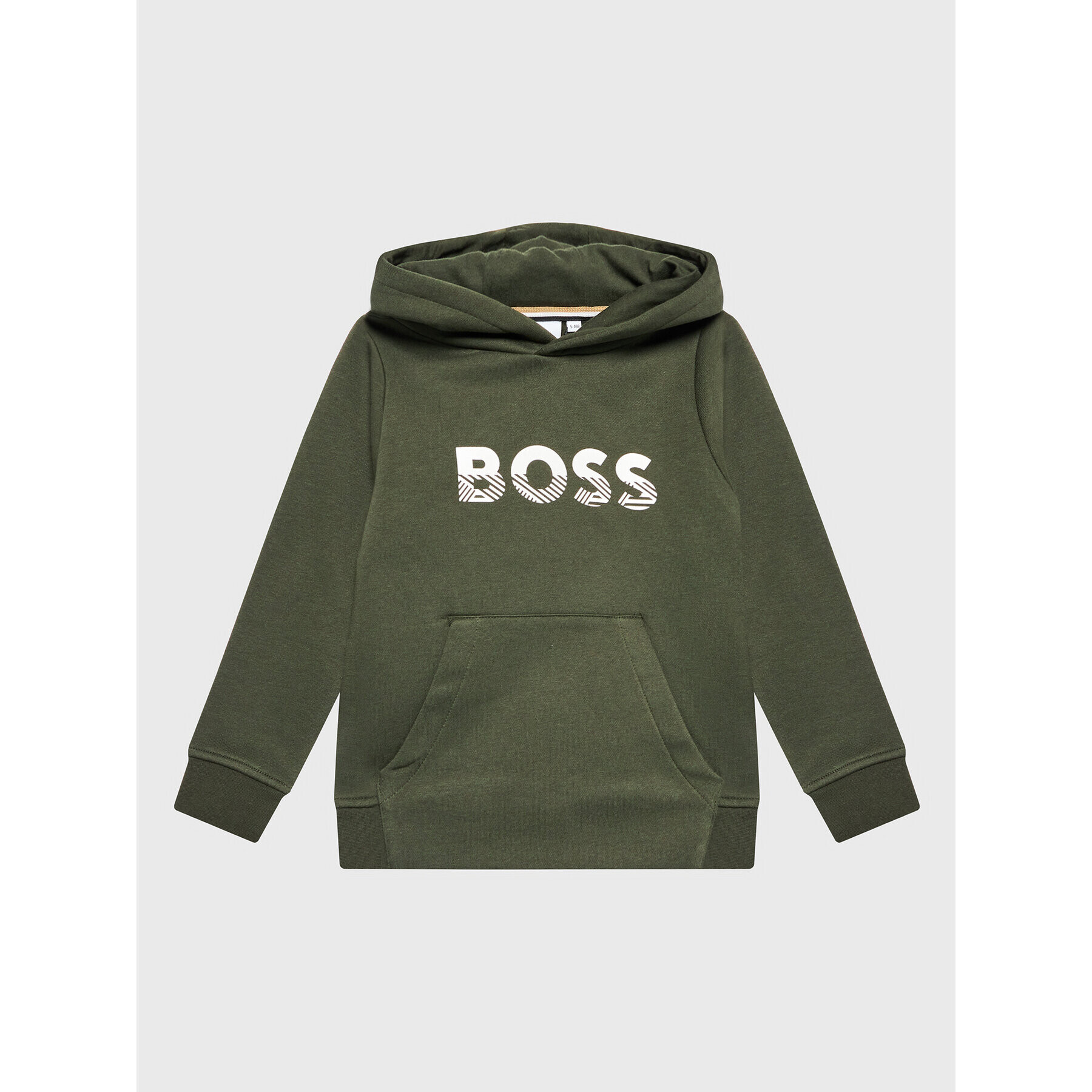 Boss Pulóver J25M52 D Zöld Regular Fit - Pepit.hu