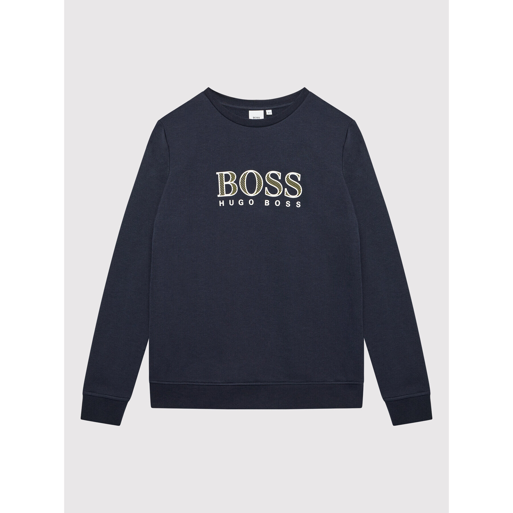 Boss Pulóver J25N68 D Sötétkék Regular Fit - Pepit.hu