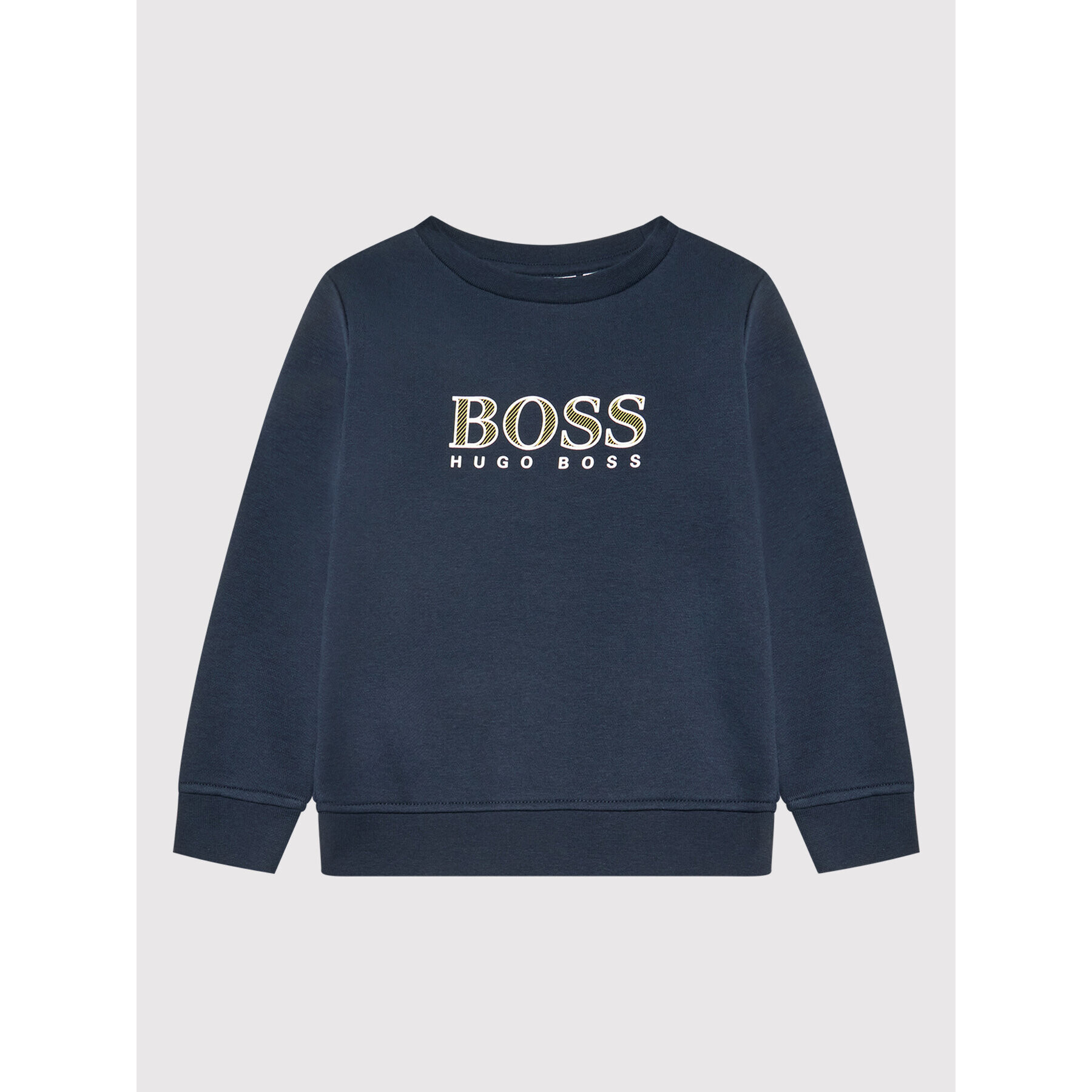 Boss Pulóver J25N68 M Sötétkék Regular Fit - Pepit.hu