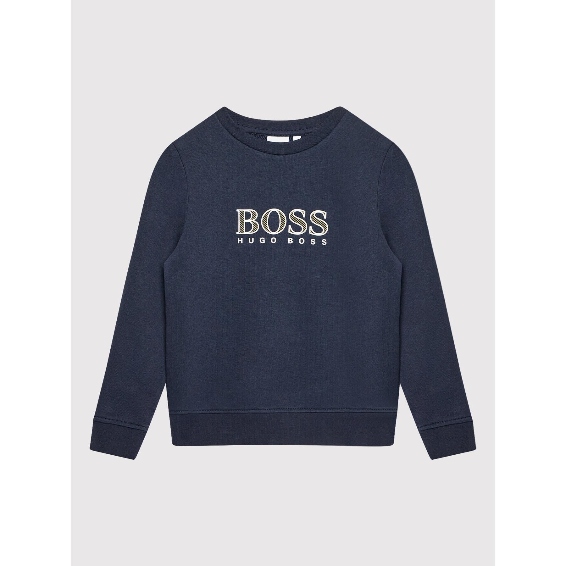 Boss Pulóver J25N68 Sötétkék Regular Fit - Pepit.hu