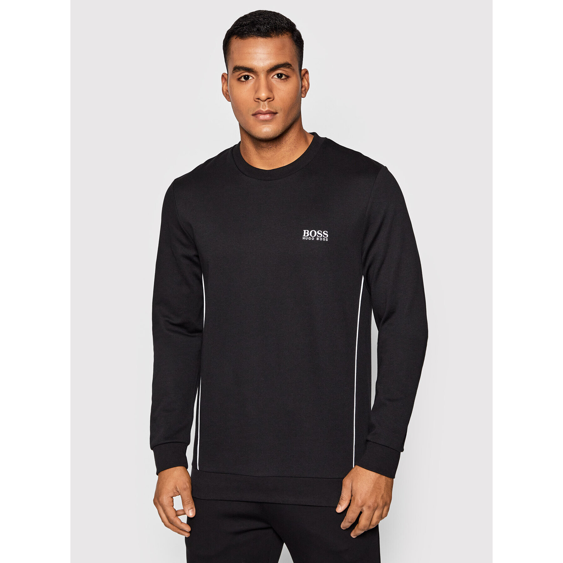 Boss Pulóver Tracksuit 50460277 Fekete Regular Fit - Pepit.hu