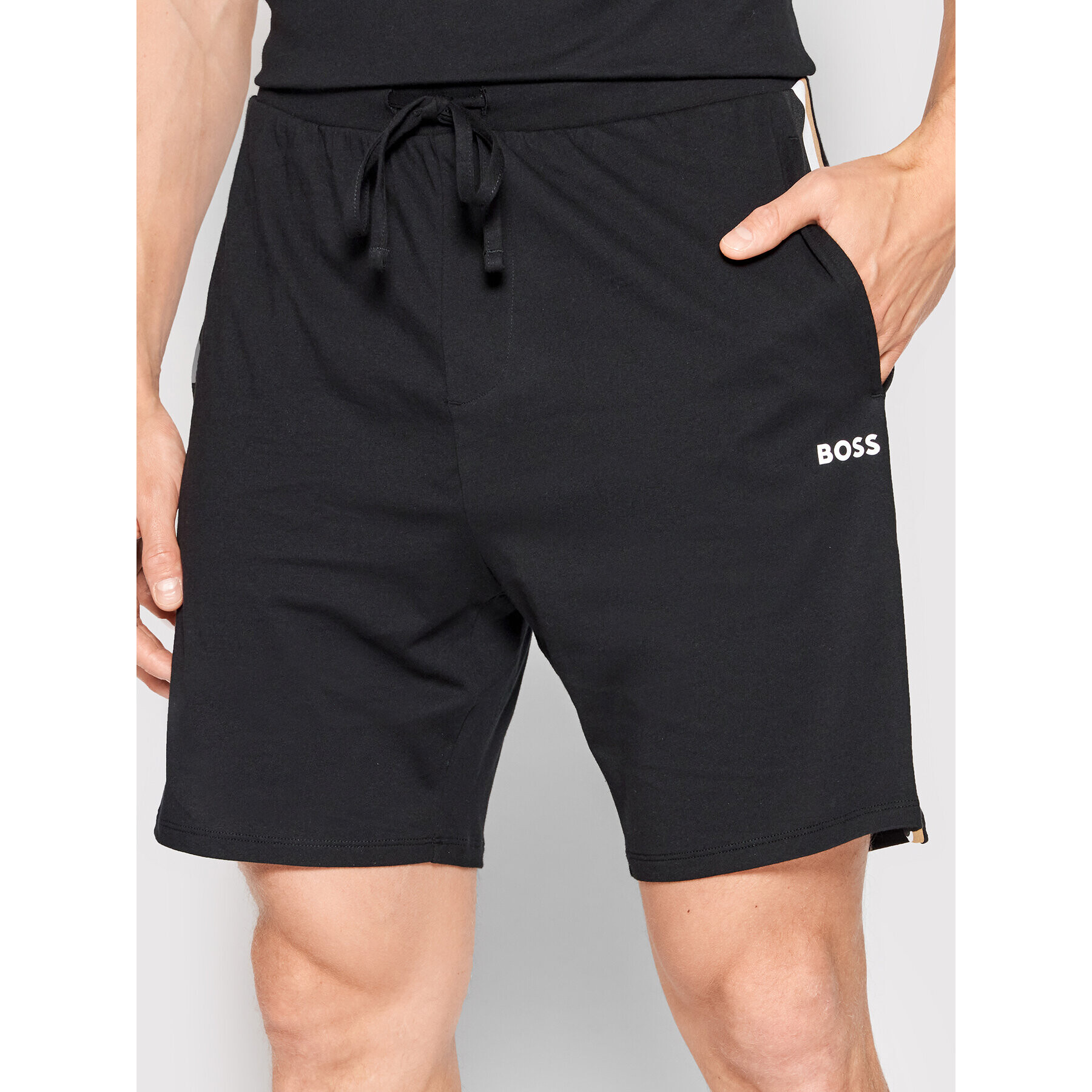 Boss Sport rövidnadrág Fashion 50469633 Fekete Regular Fit - Pepit.hu