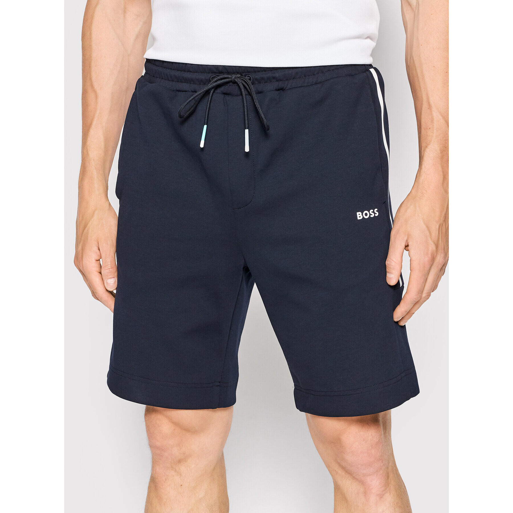 Boss Sport rövidnadrág Headlo 1 50465953 Sötétkék Regular Fit - Pepit.hu