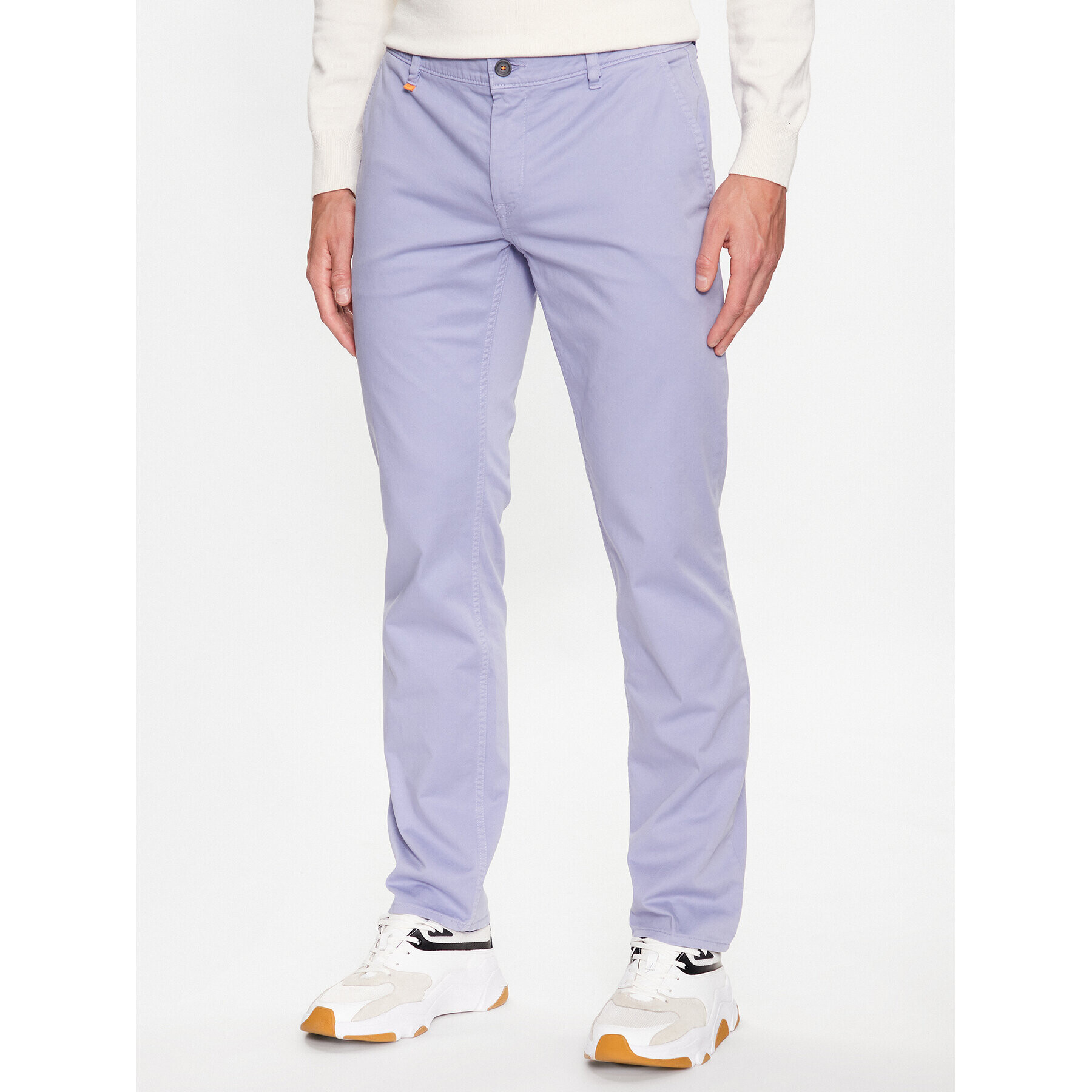 Boss Szövet nadrág 50470813 Lila Slim Fit - Pepit.hu