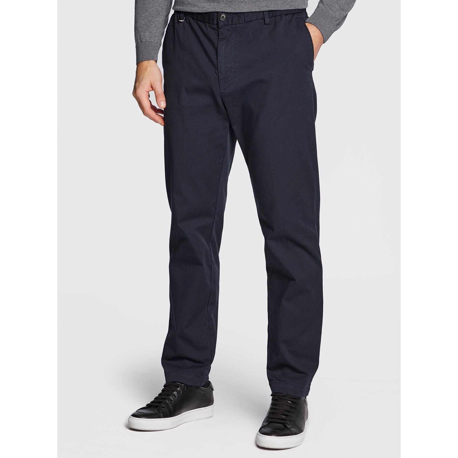 Boss Szövet nadrág Kane-Ds 50478577 Sötétkék Slim Fit - Pepit.hu