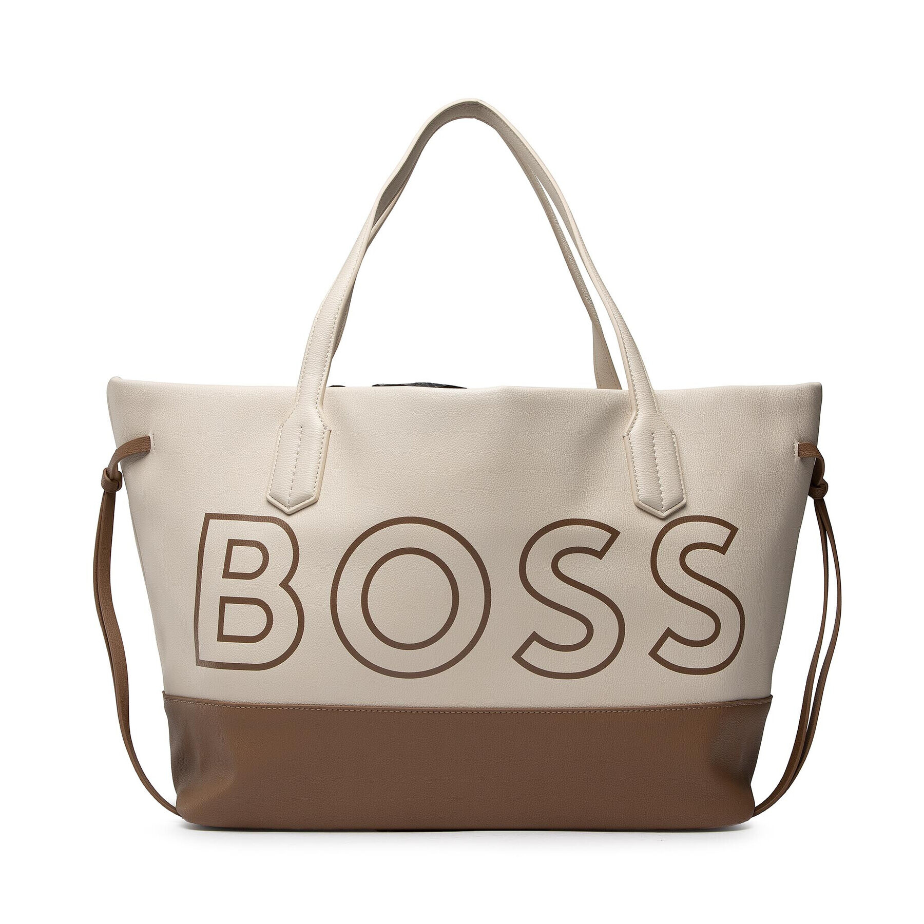 Boss Táska Addison Shopper-L 50474550 Bézs - Pepit.hu