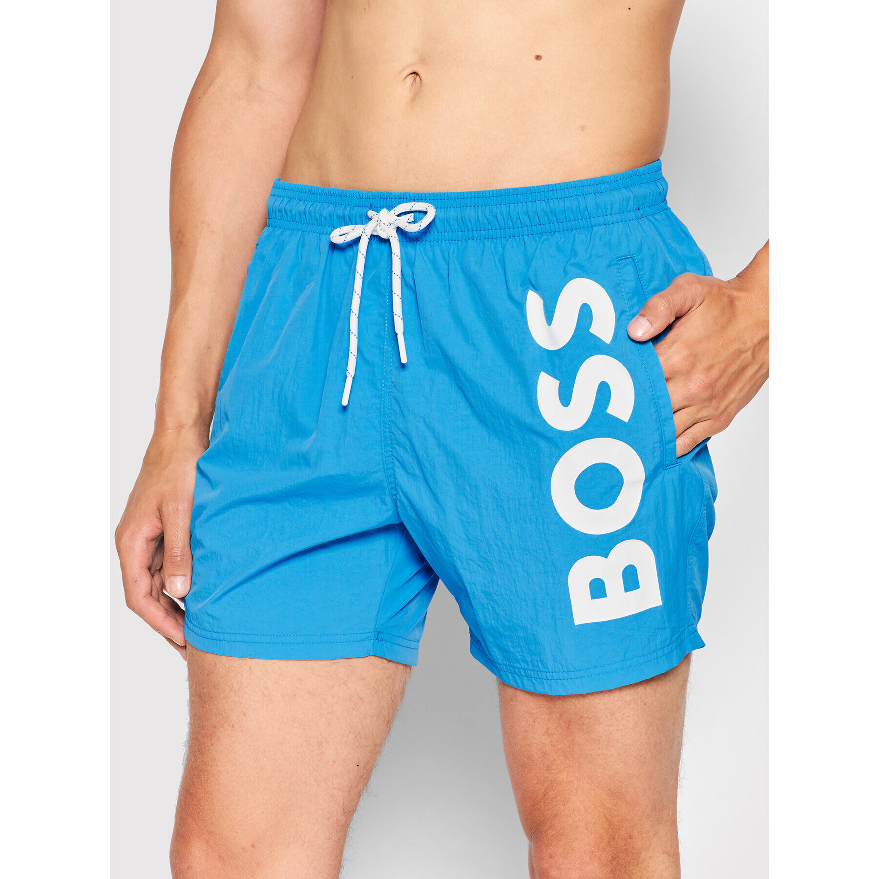 Boss Úszónadrág Octopus 50469594 Kék Regular Fit - Pepit.hu