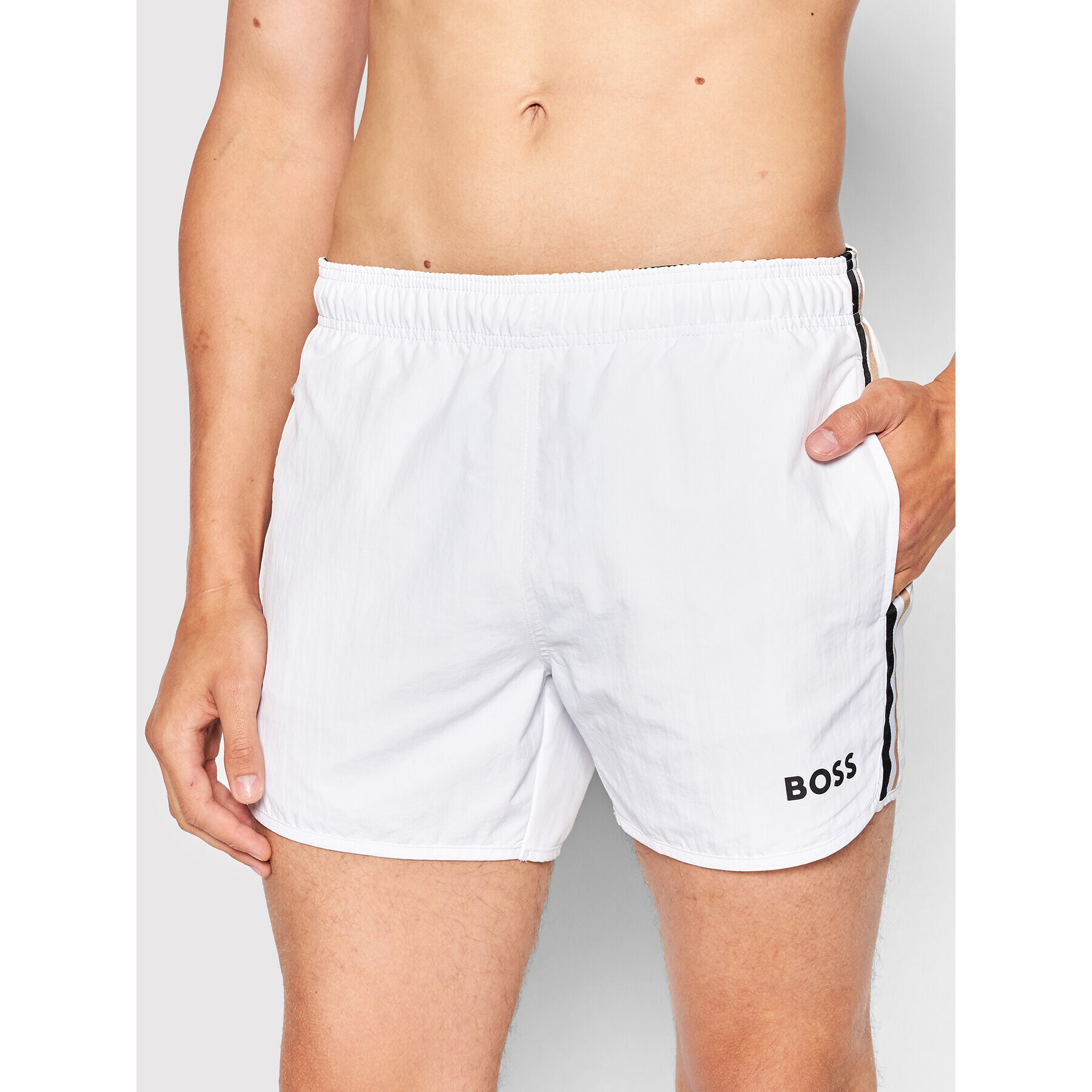 Boss Úszónadrág Vaiana 50469331 Fehér Regular Fit - Pepit.hu