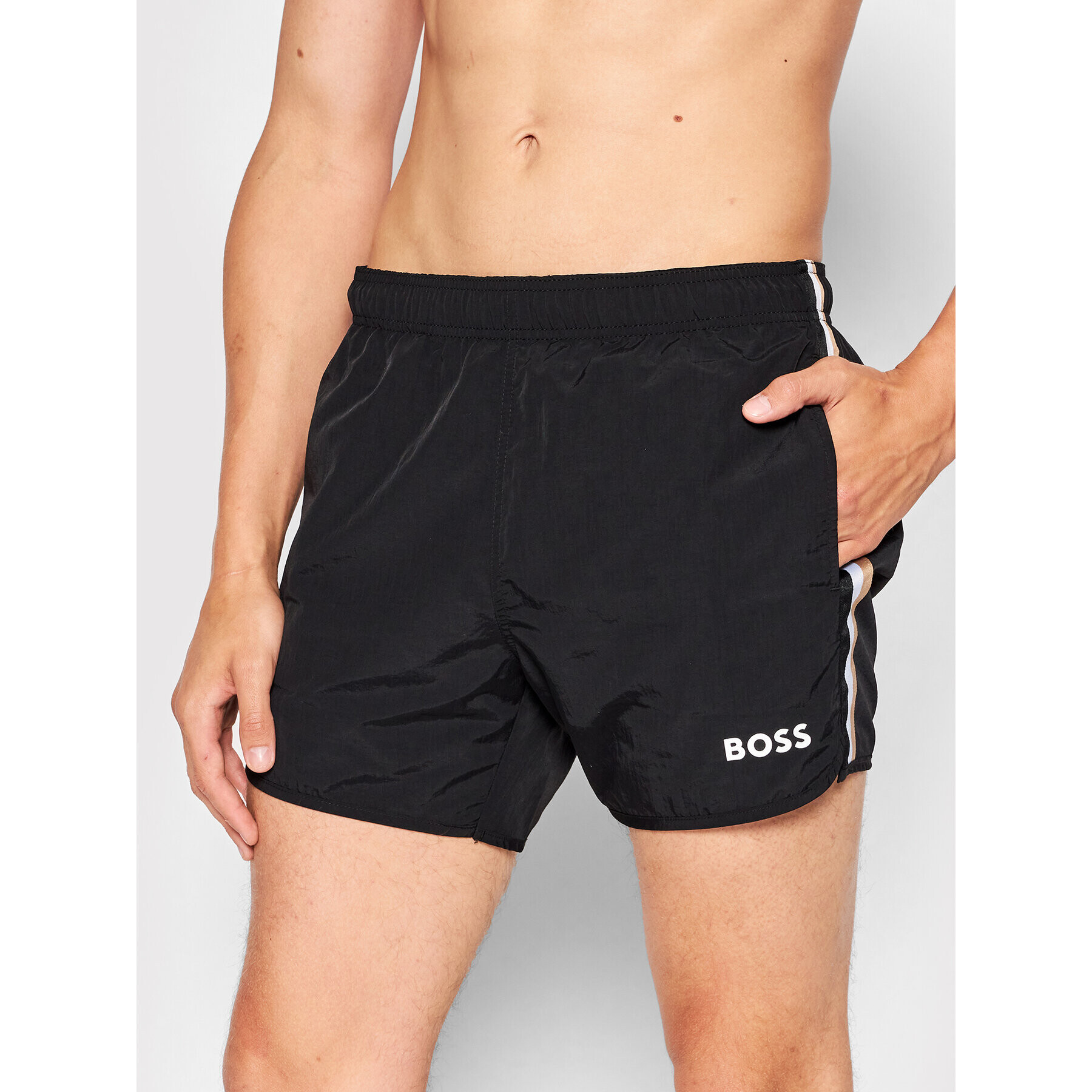 Boss Úszónadrág Vaiana 50469331 Fekete Regular Fit - Pepit.hu