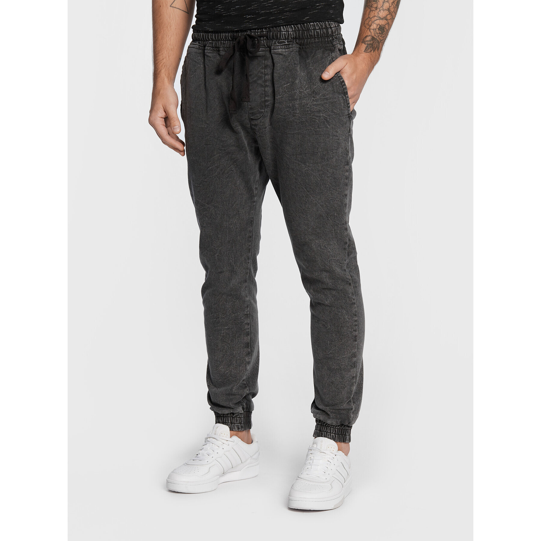 Brave Soul Joggers MJN-IOWA Szürke Skinny Fit - Pepit.hu