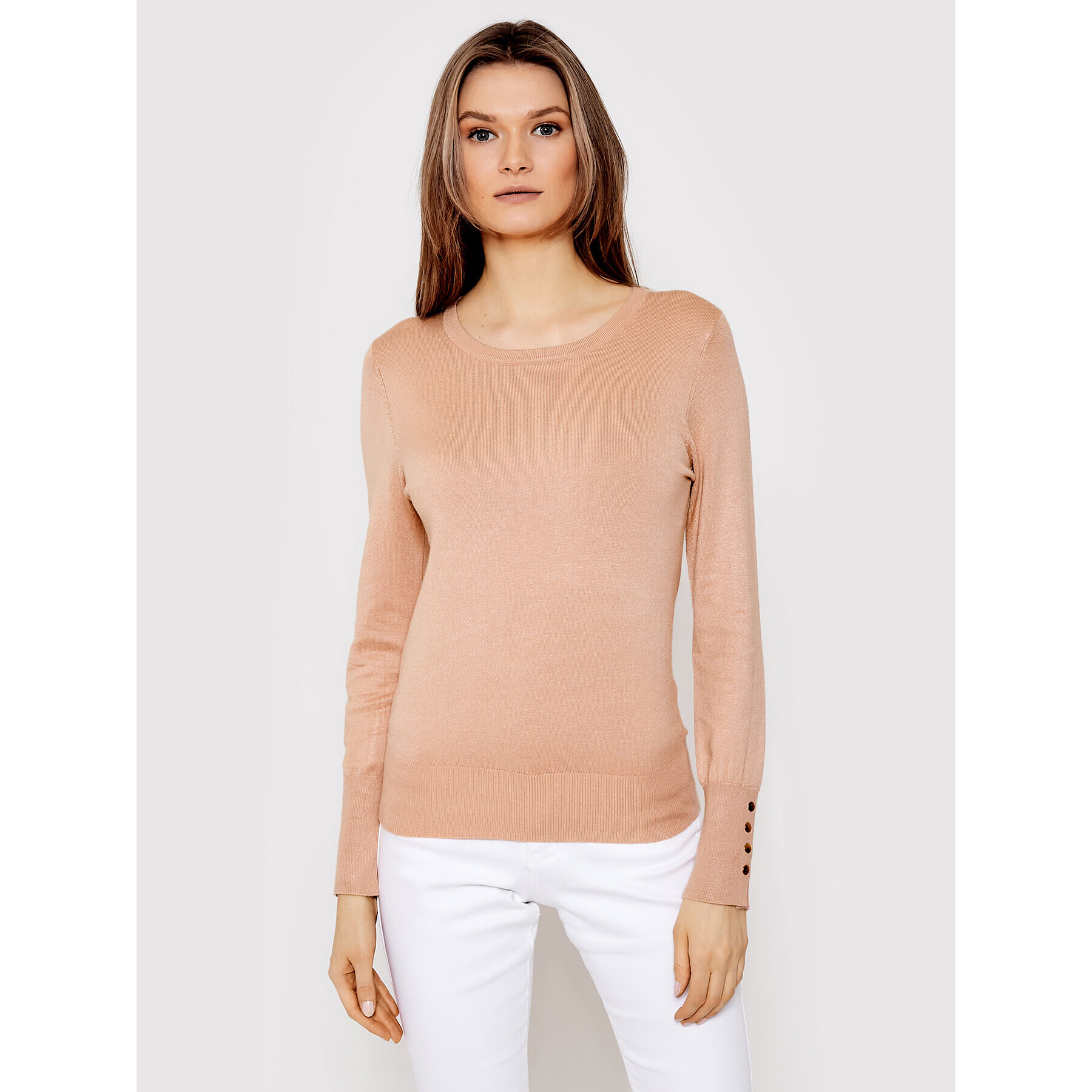 Brave Soul Sweater LK-555HOLLYD Rózsaszín Regular Fit - Pepit.hu